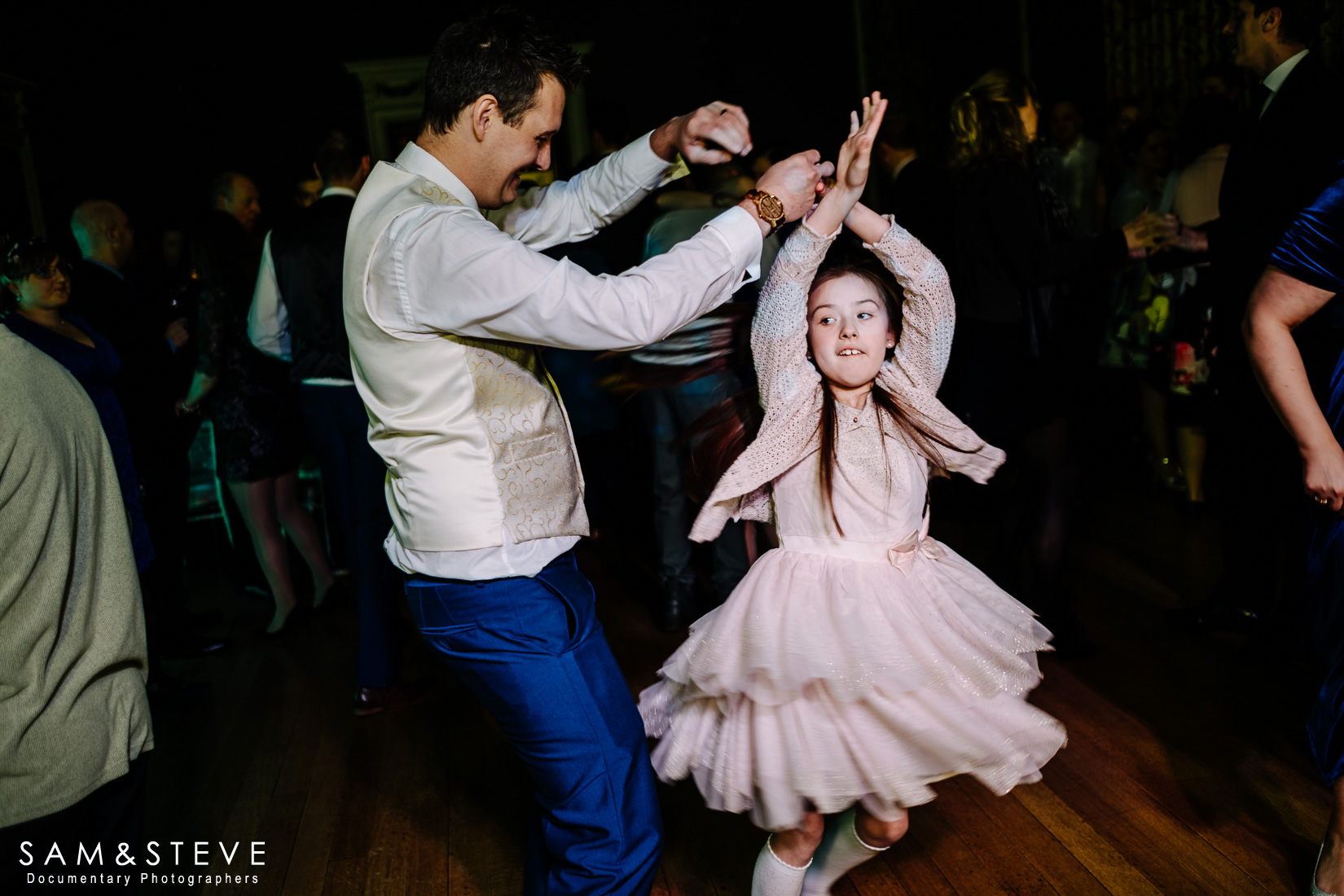 Eynsham Hall Wedding Photography of Lisa and Ash's wedding by Sam and Steve Photography