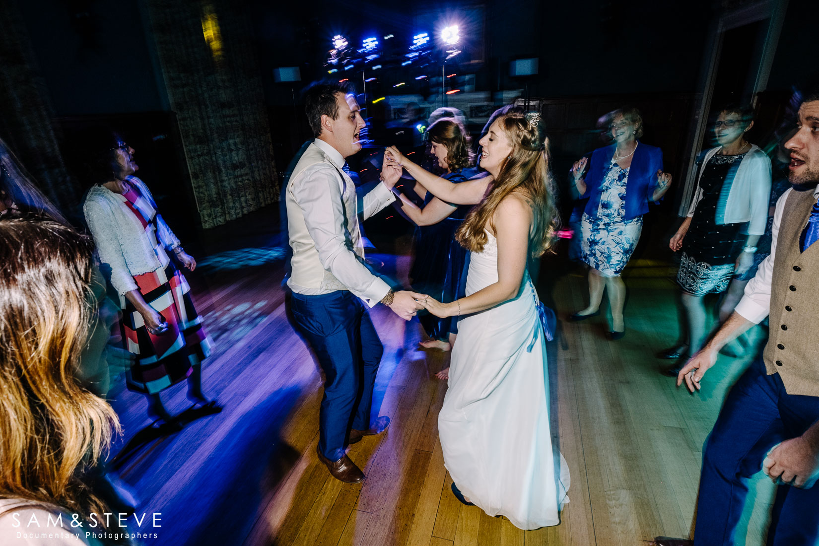 Eynsham Hall Wedding Photography of Lisa and Ash's wedding by Sam and Steve Photography