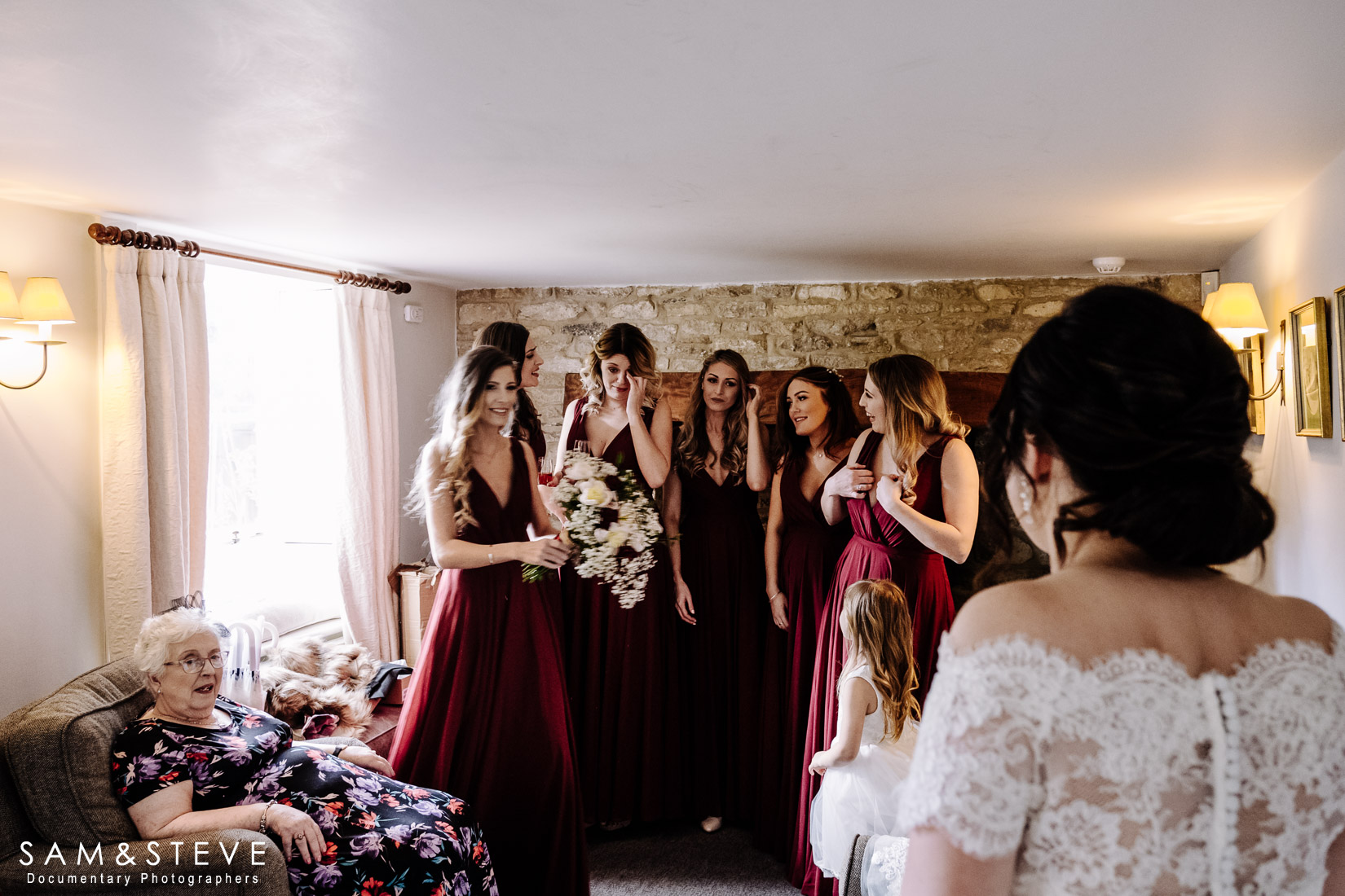  Cripps Barn Wedding Photography of Hayley and Thomas's wedding by Sam and Steve Photography 