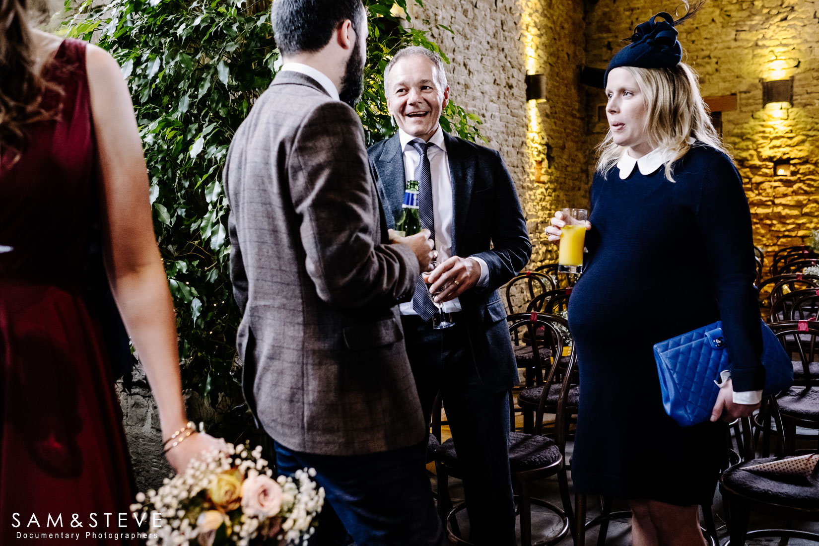 Cripps Barn Wedding Photography of Hayley and Thomas's wedding by Sam and Steve Photography