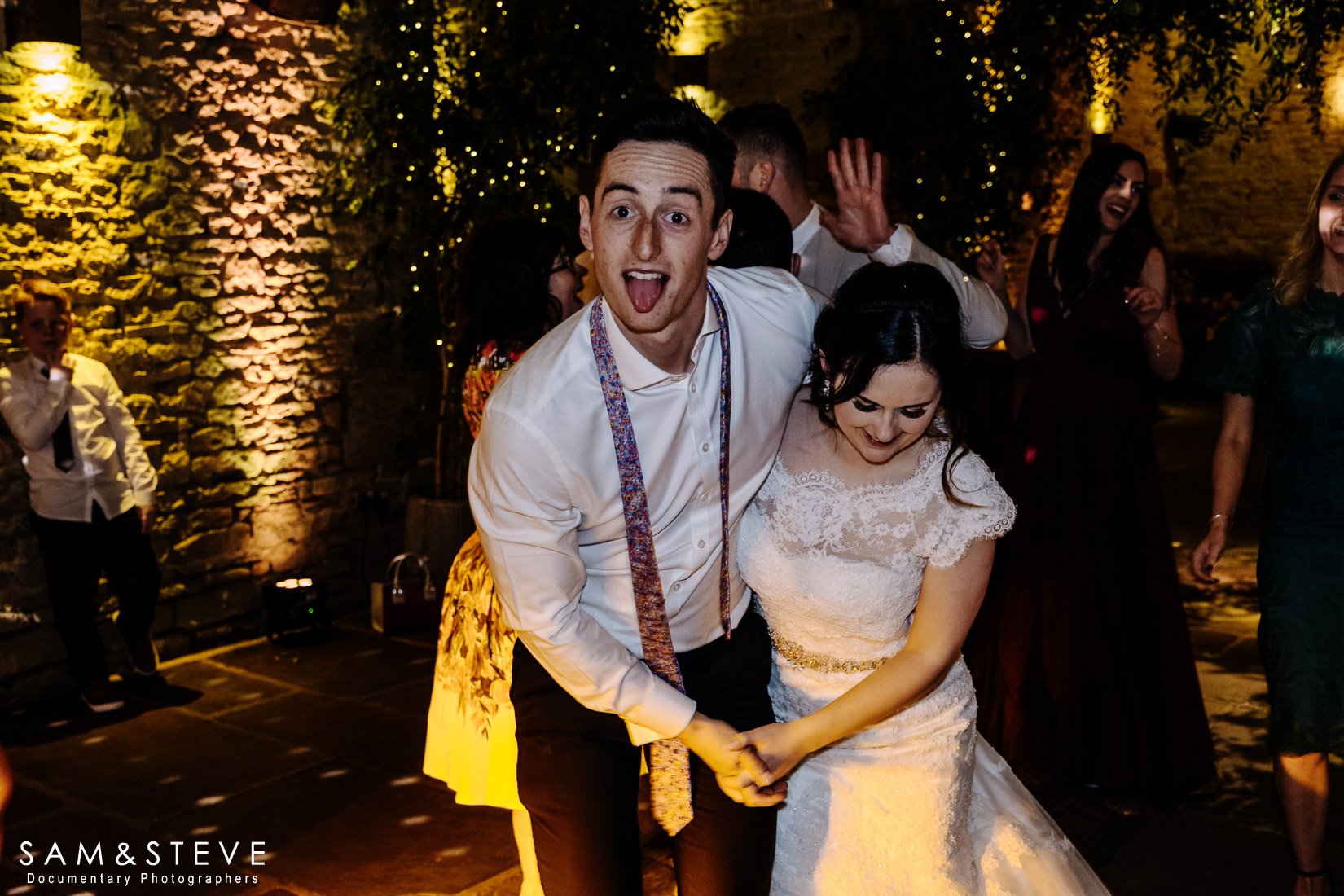 Cripps Barn Wedding Photography of Hayley and Thomas's wedding by Sam and Steve Photography