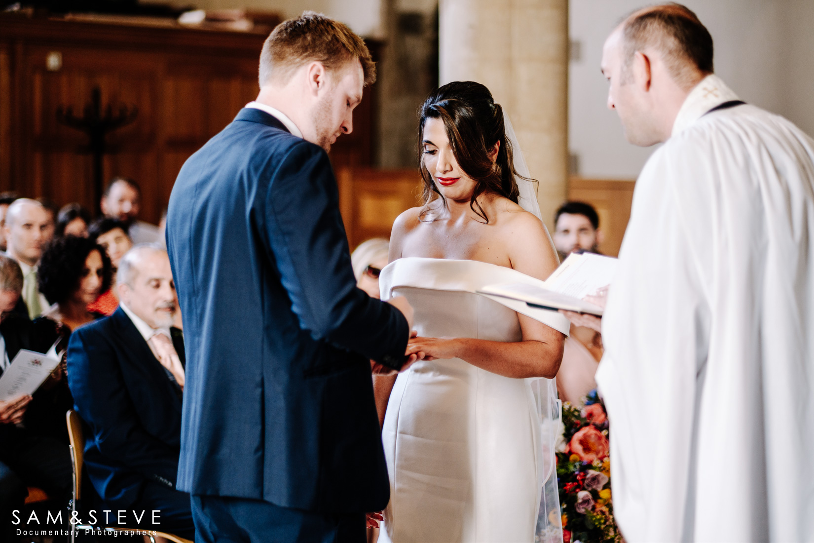 Notley Tythe Barn Wedding Photography, Josie and Rick by Sam and Steve Photography