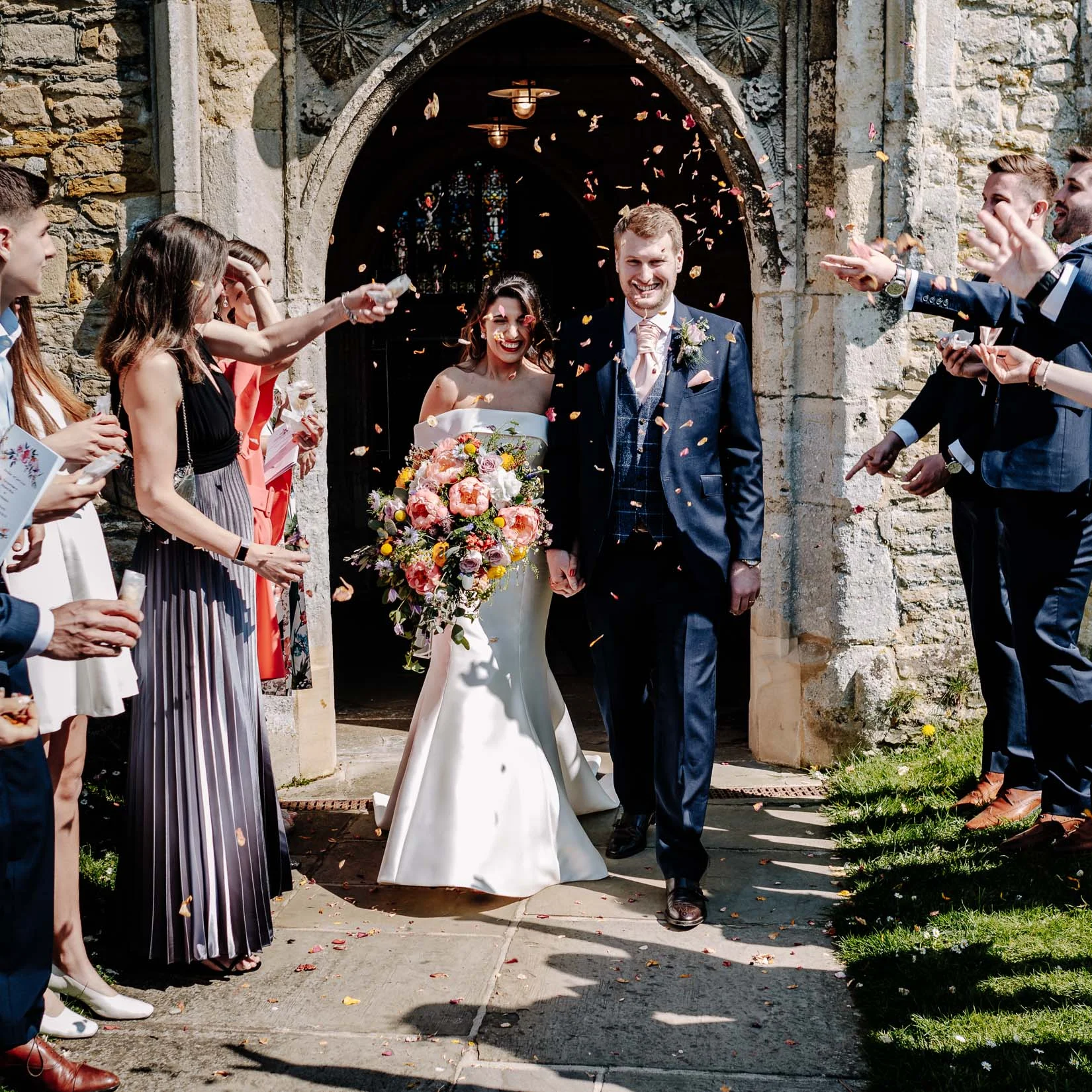 Notley Tythe Barn Wedding Photography: Josie and Rick