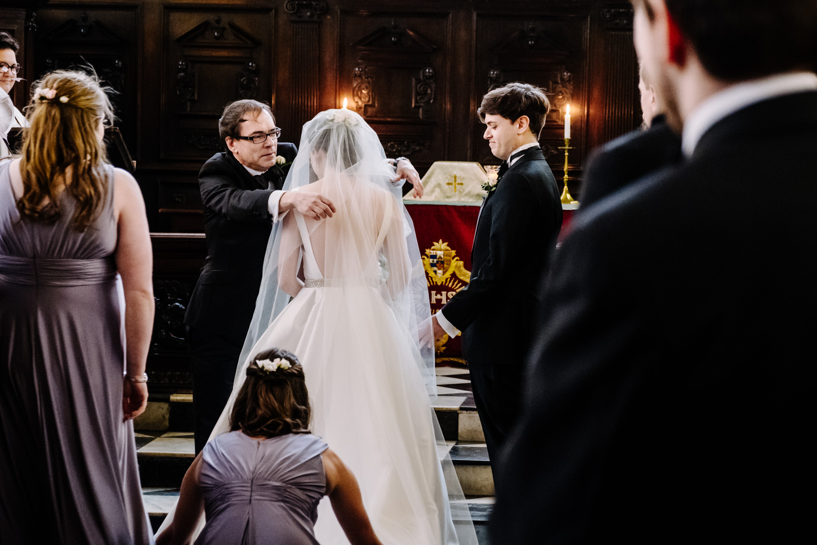 Bodleian Library Wedding Photography of Daisy and Adam's wedding by Sam and Steve Photography