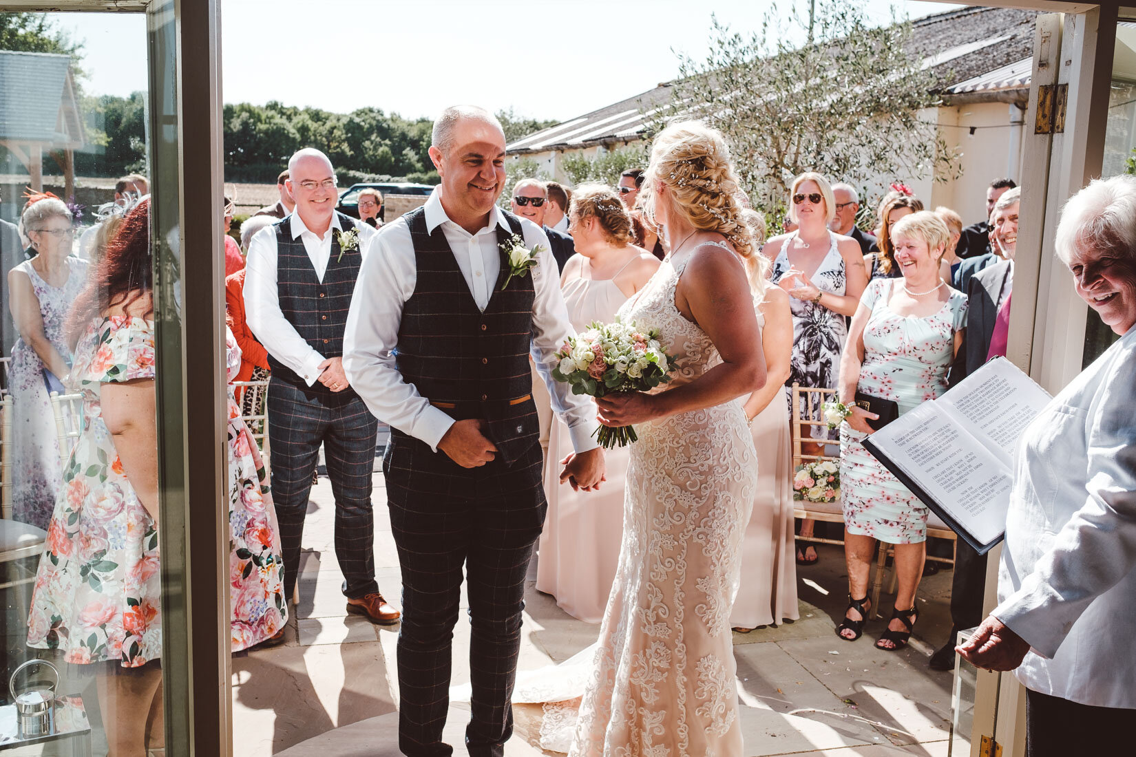  The Stratton Court Barn Wedding of Emma and Simon, photographed by Sam and Steve Photography 