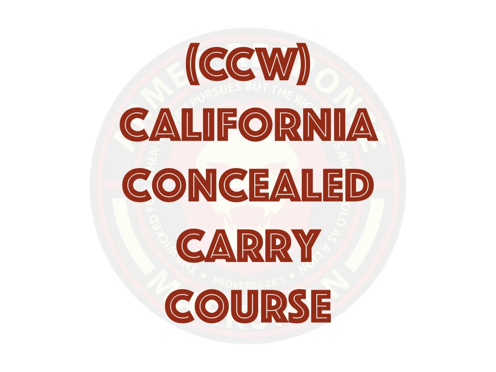 Classes — Firearms Training