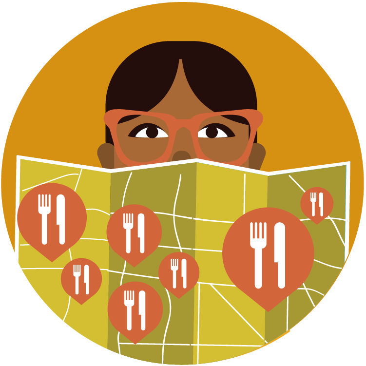 Spot illustrations for Planet Jackson Hole