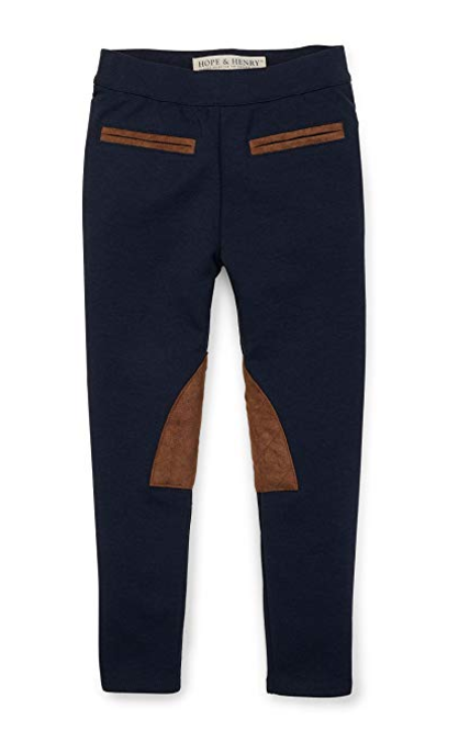 Hope & Henry Girl's Ponte Riding Pants