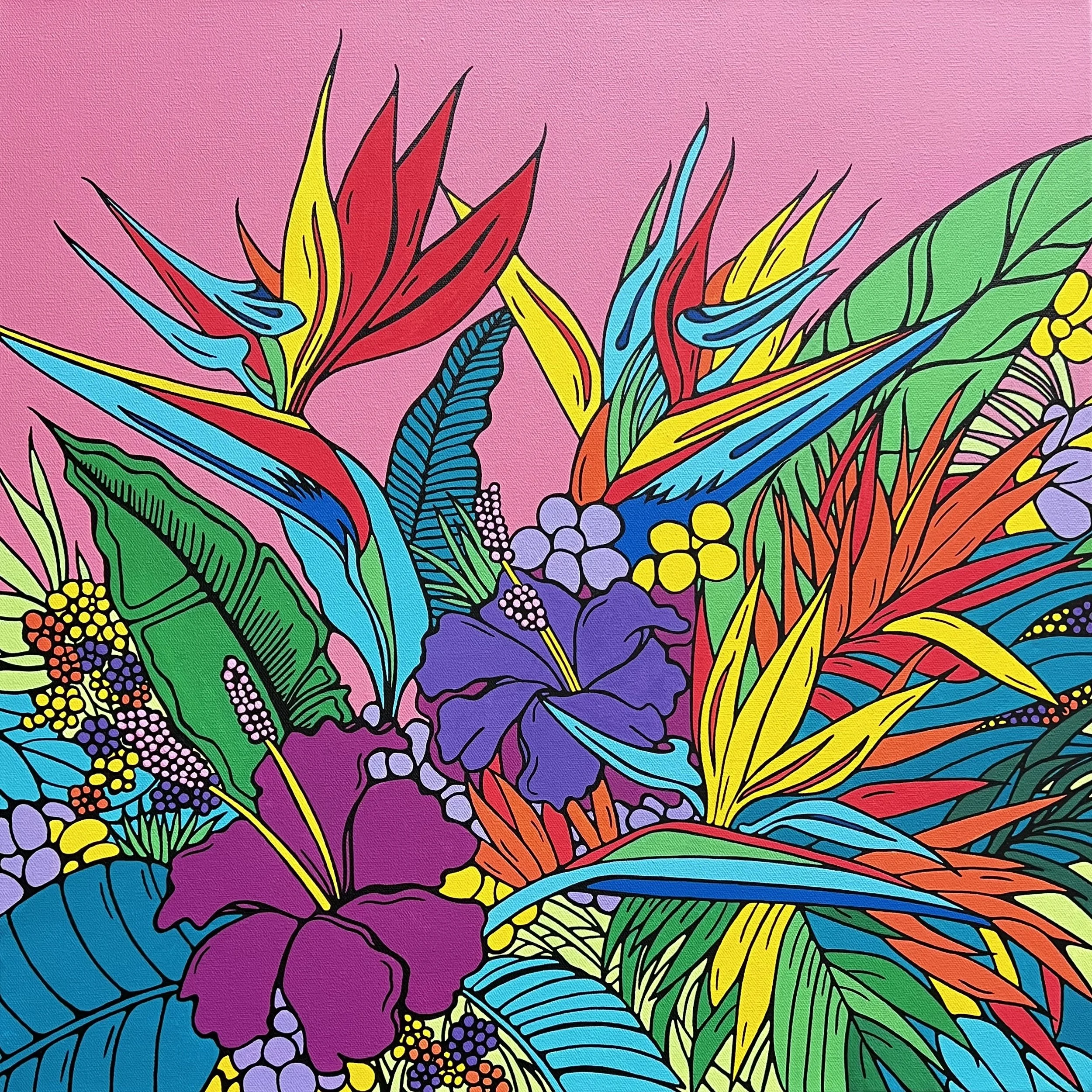 Three of a Kind

 

 24 x 24 x 1.5" | oil over acrylic on canvas 