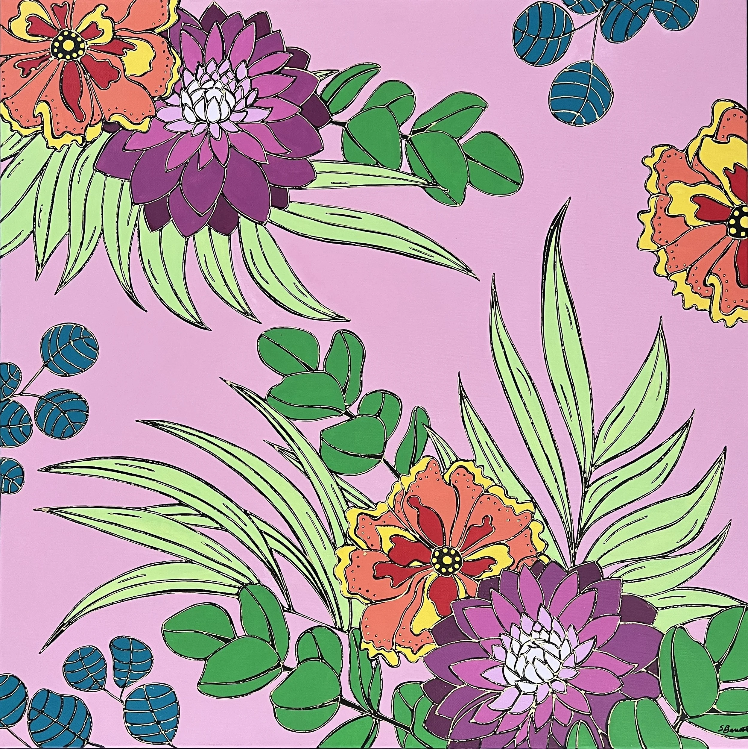 Sunshine Makes Me Happy

 

 24 x 24 x 1.5" | mixed media on canvas 