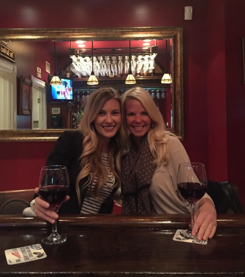 Shannon and I in Philadelphia for training