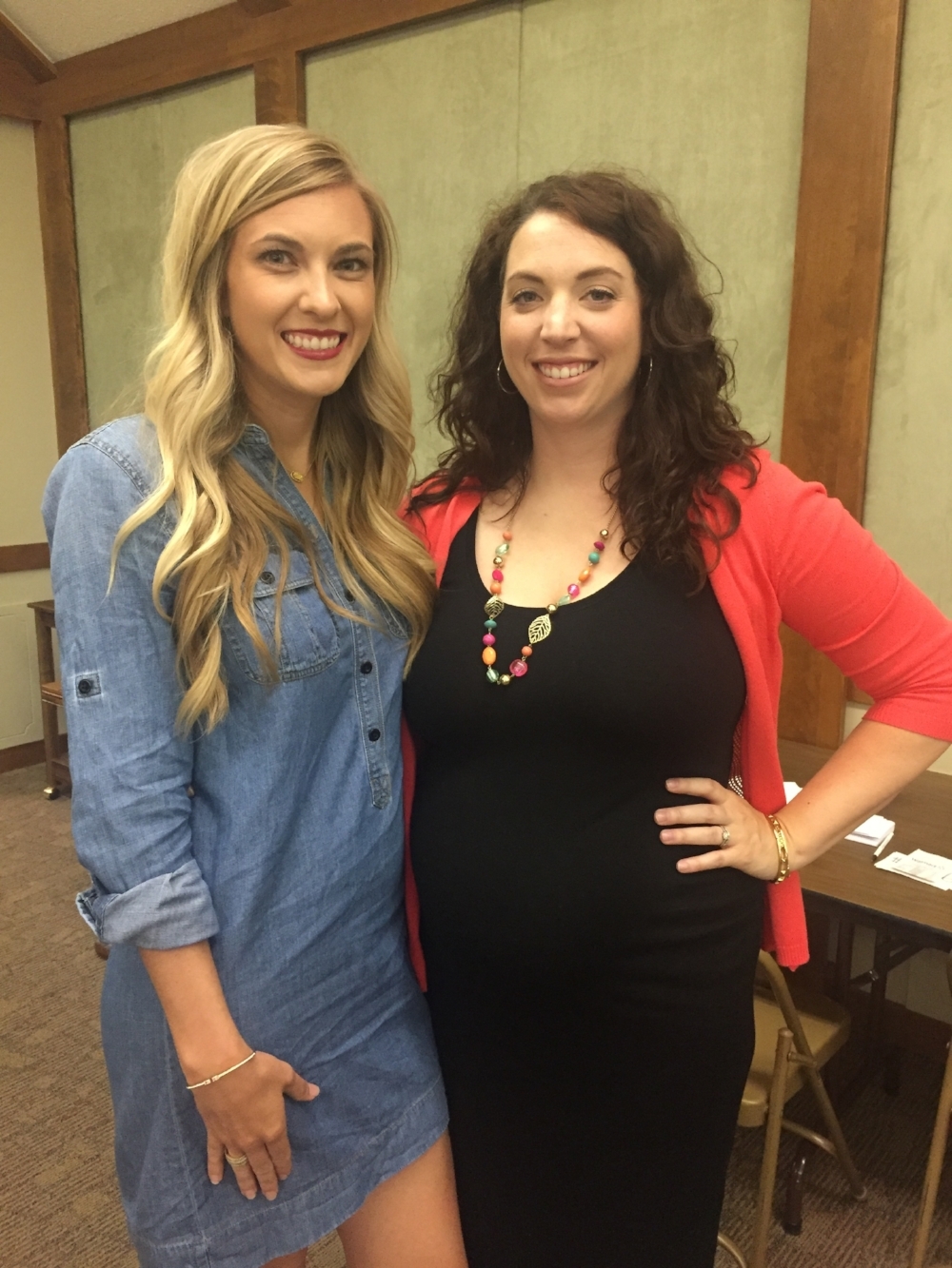 Megan and I at her baby shower