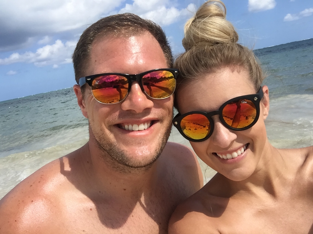 Love traveling with my handsome hubby! And fun sunnies