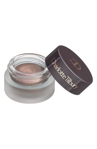 Charlotte Tilbury cream eyeshadow in "Marie Antoinette" here