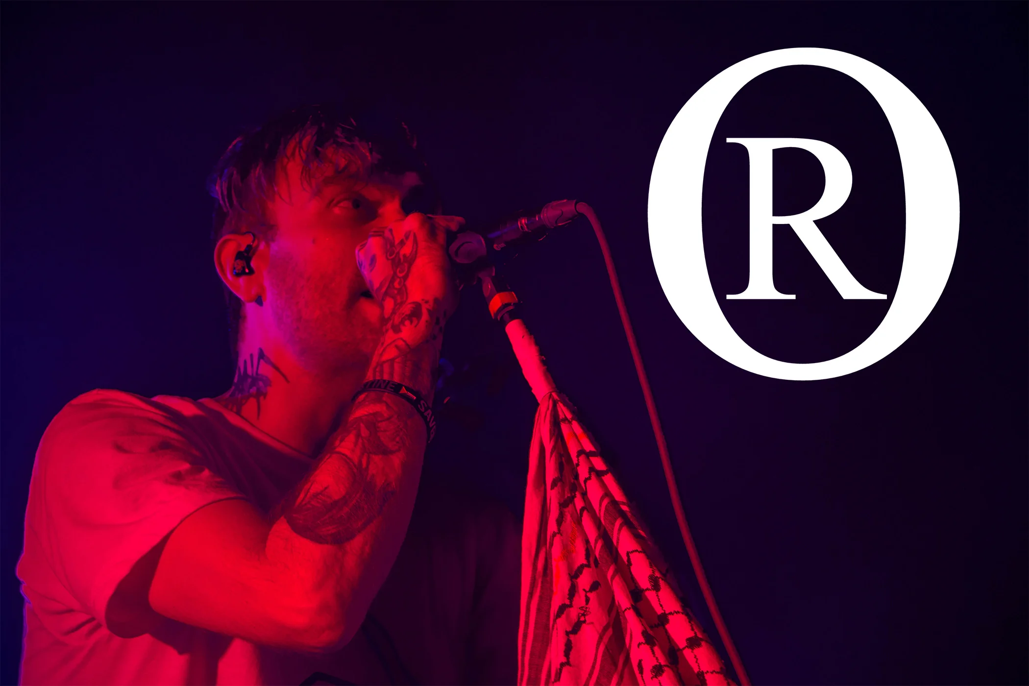 Bert McCracken - The Used (Photo by Oscar Rendon)