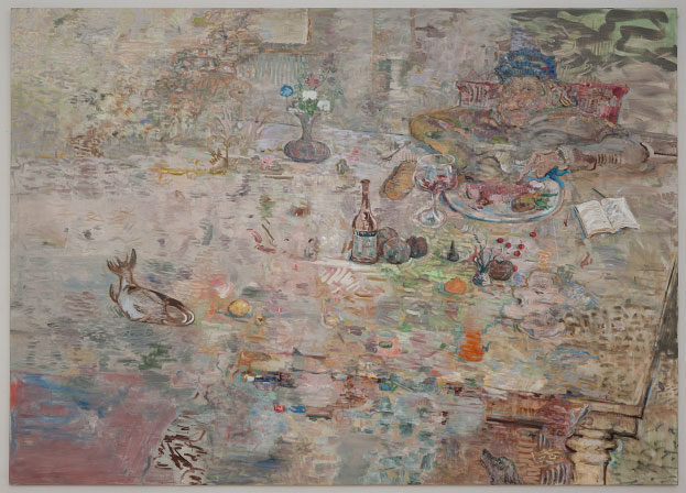 David Scher // “Untitled” // 2010 // Oil on Linen // 60x84 Inches