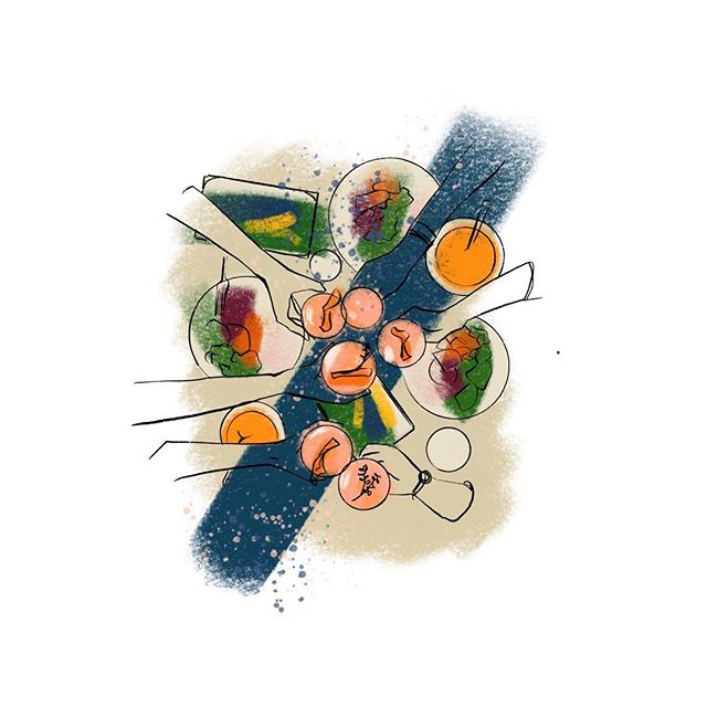 Still enamored with @nkpcreate &lsquo;s illustrations for Issue 13: FAMILY STYLE. Go take a look at her page and feel the jealousy we&rsquo;re feeling right now as she&rsquo;s  traveling all over Southeast Asia living her best life. XO 😘