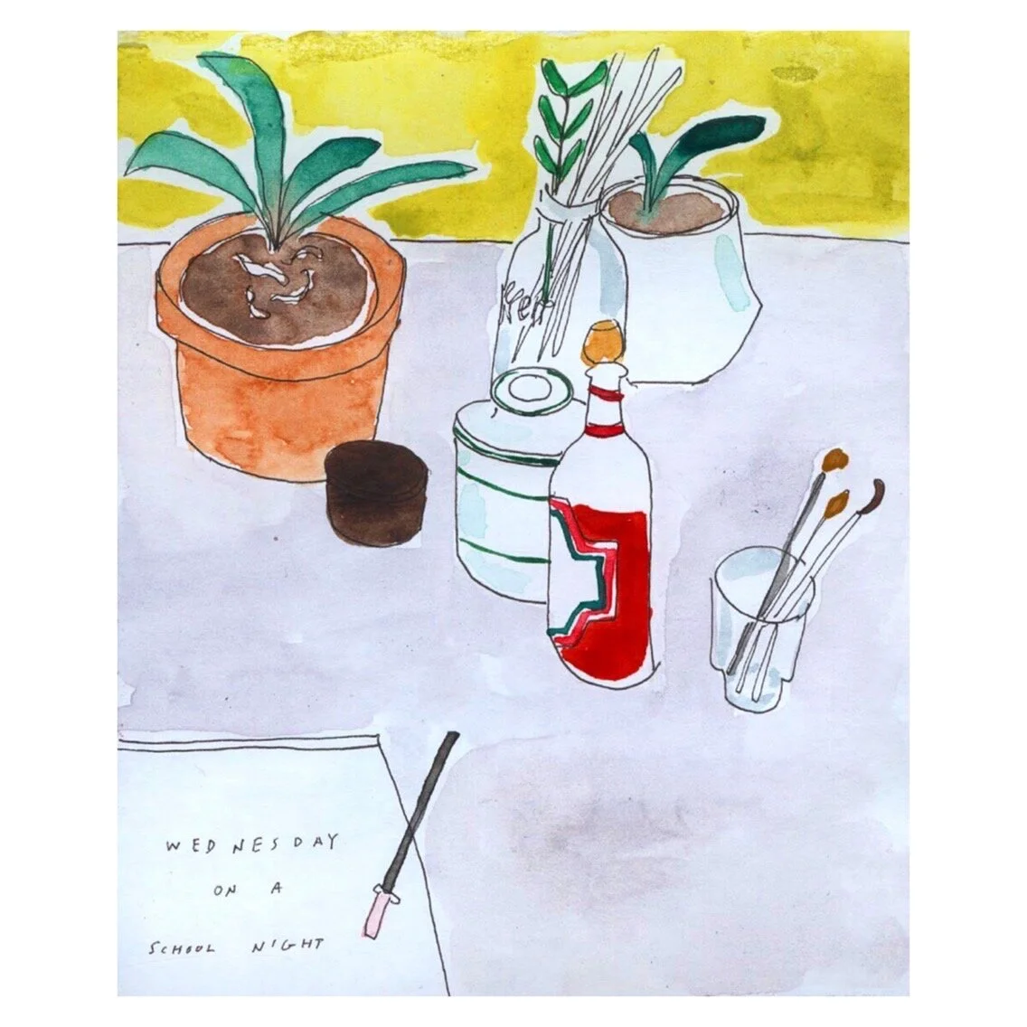 Wednesday on a School Night, Pia Peterson