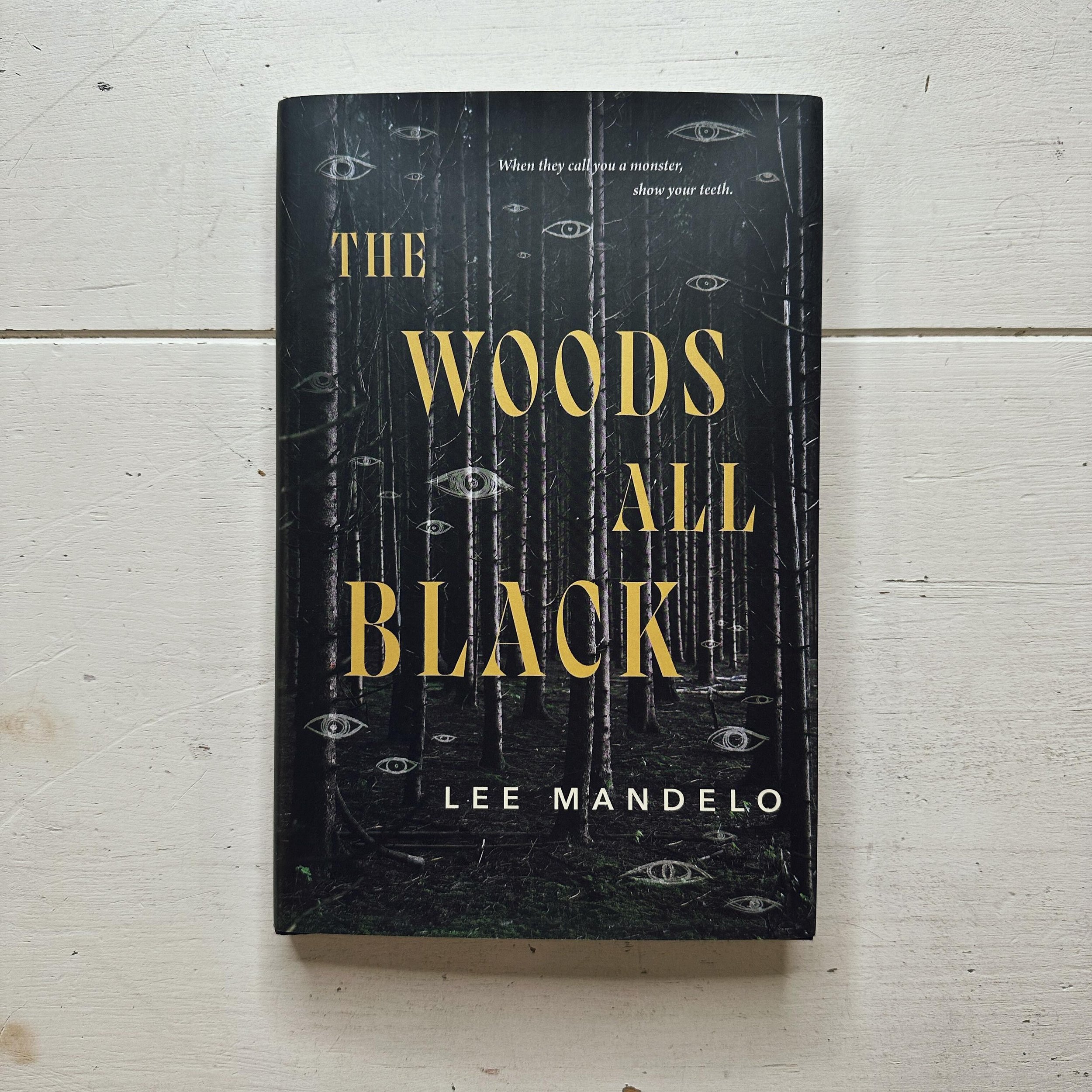 We&rsquo;re excited to announce that our next book club read is #thewoodsallblack by #leemandelo It&rsquo;s not too late to join in. Check out all our other book club reads on Spotify, Apple Podcasts, iHeart, and YouTube. 

#bookclub #horror #spookyb