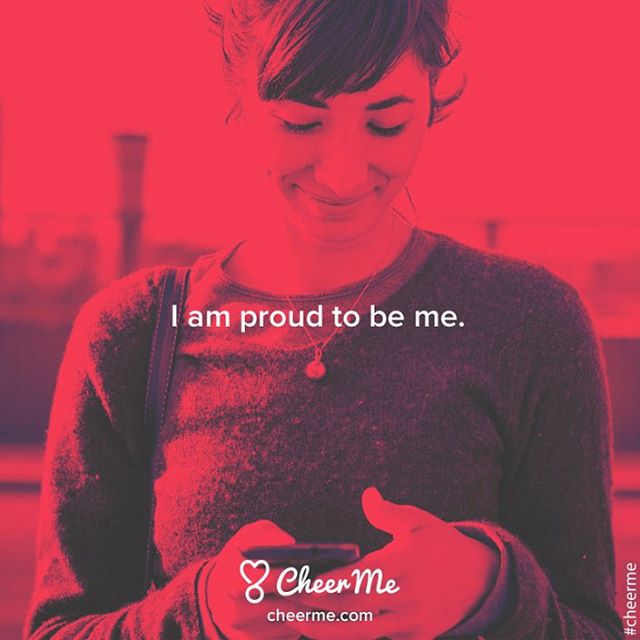 I am proud.  #CheerMe