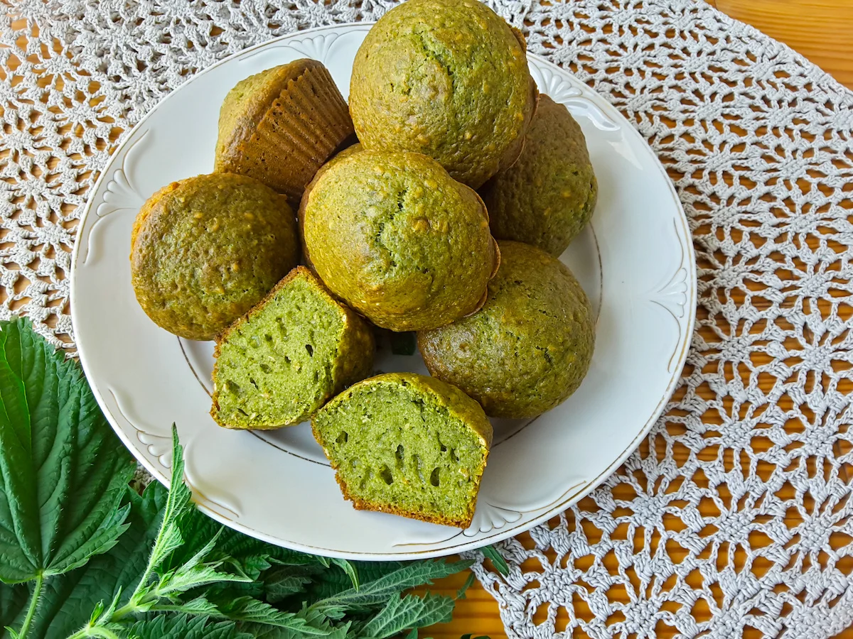 Super green muffins