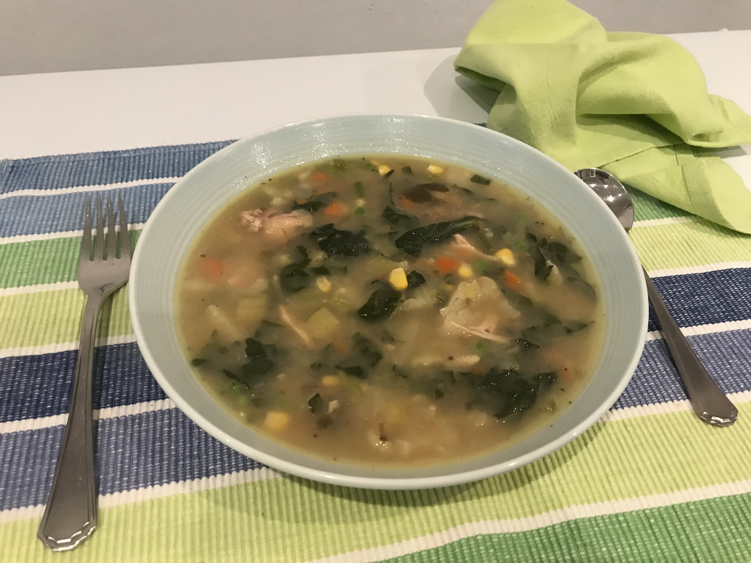 Coconut Chicken and Vegetable&nbsp;Soup