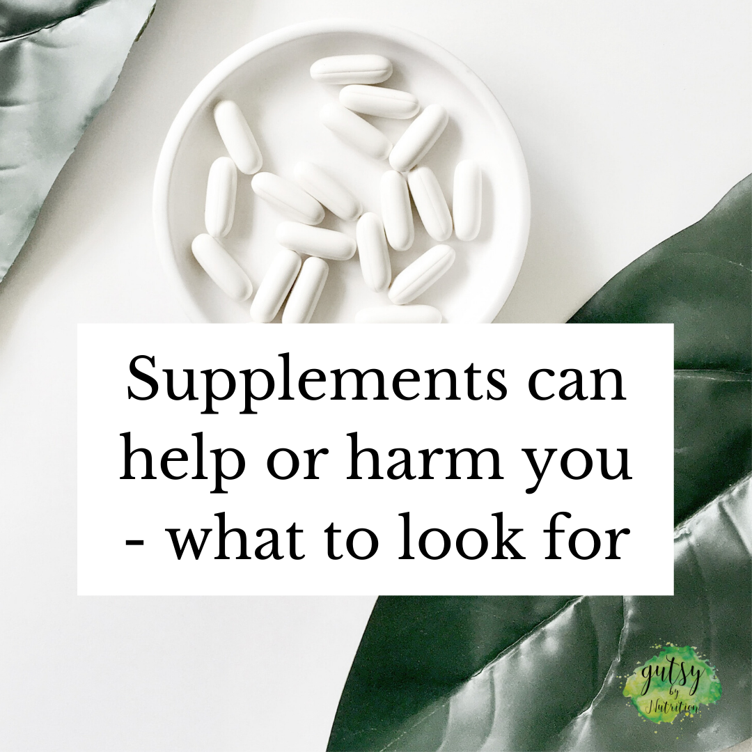 Supplements can help or harm you – What to look for