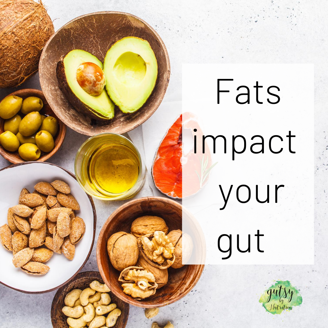Dietary fats impact gut health