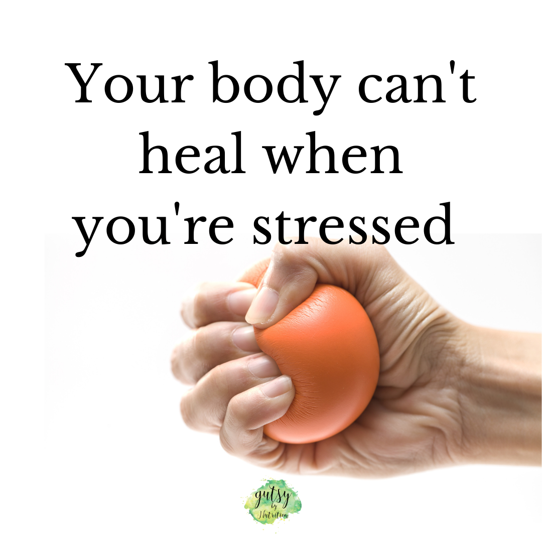 All the good food in the world won't overcome stress and negativity
