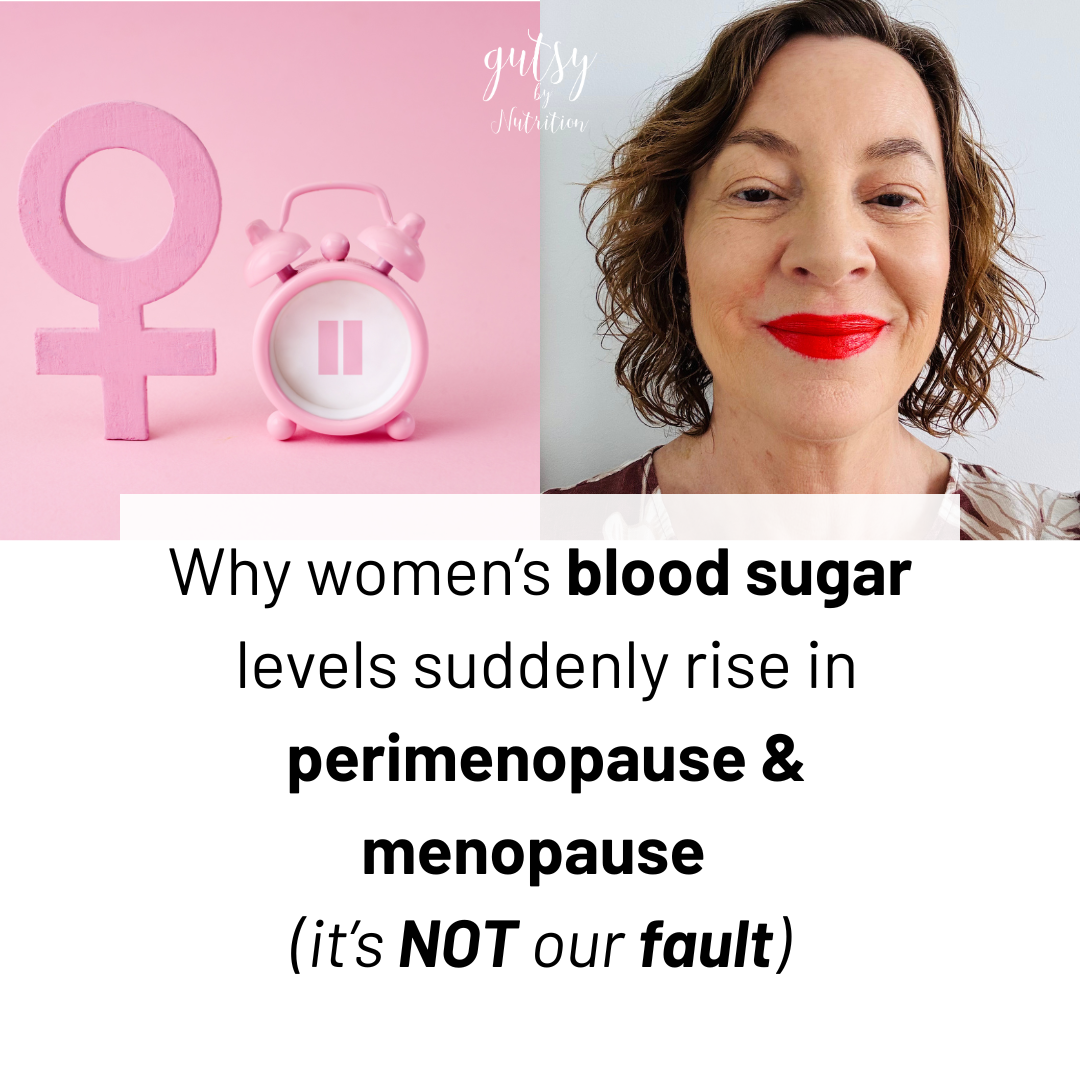 Why women's blood sugar levels suddenly rise in perimenopause &amp; menopause