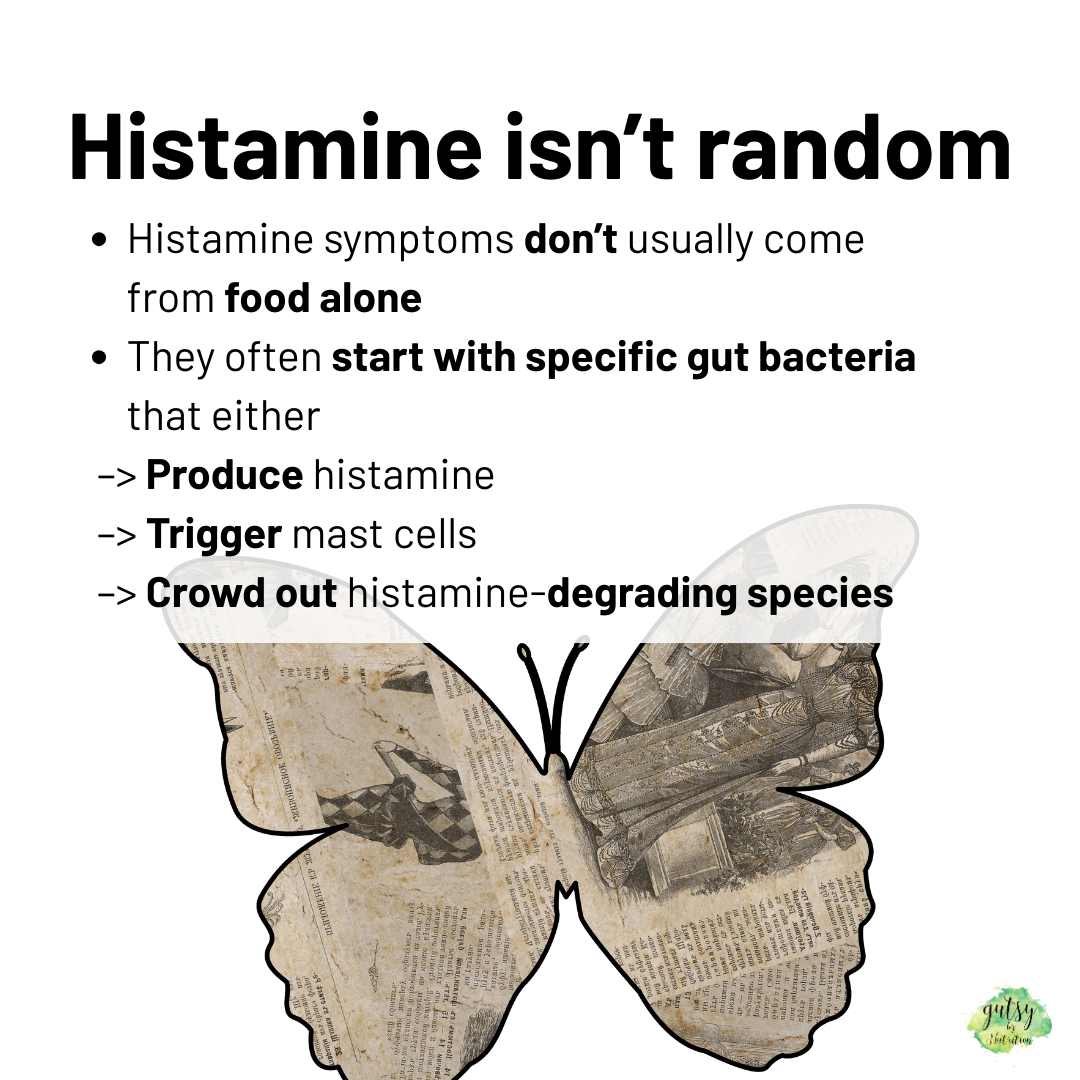 Histamine reactions aren't random, &amp; they don't just happen