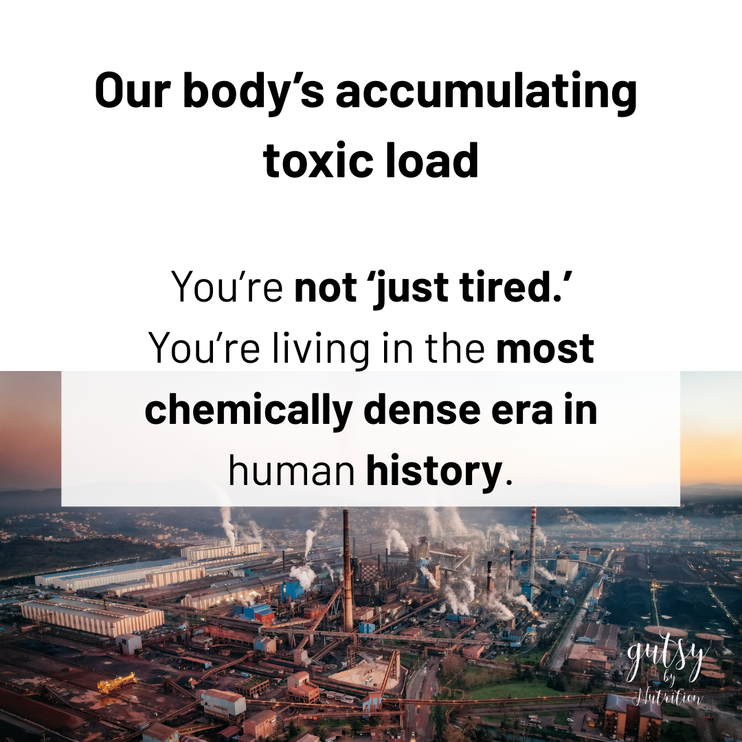 Our body's accumulating toxic load