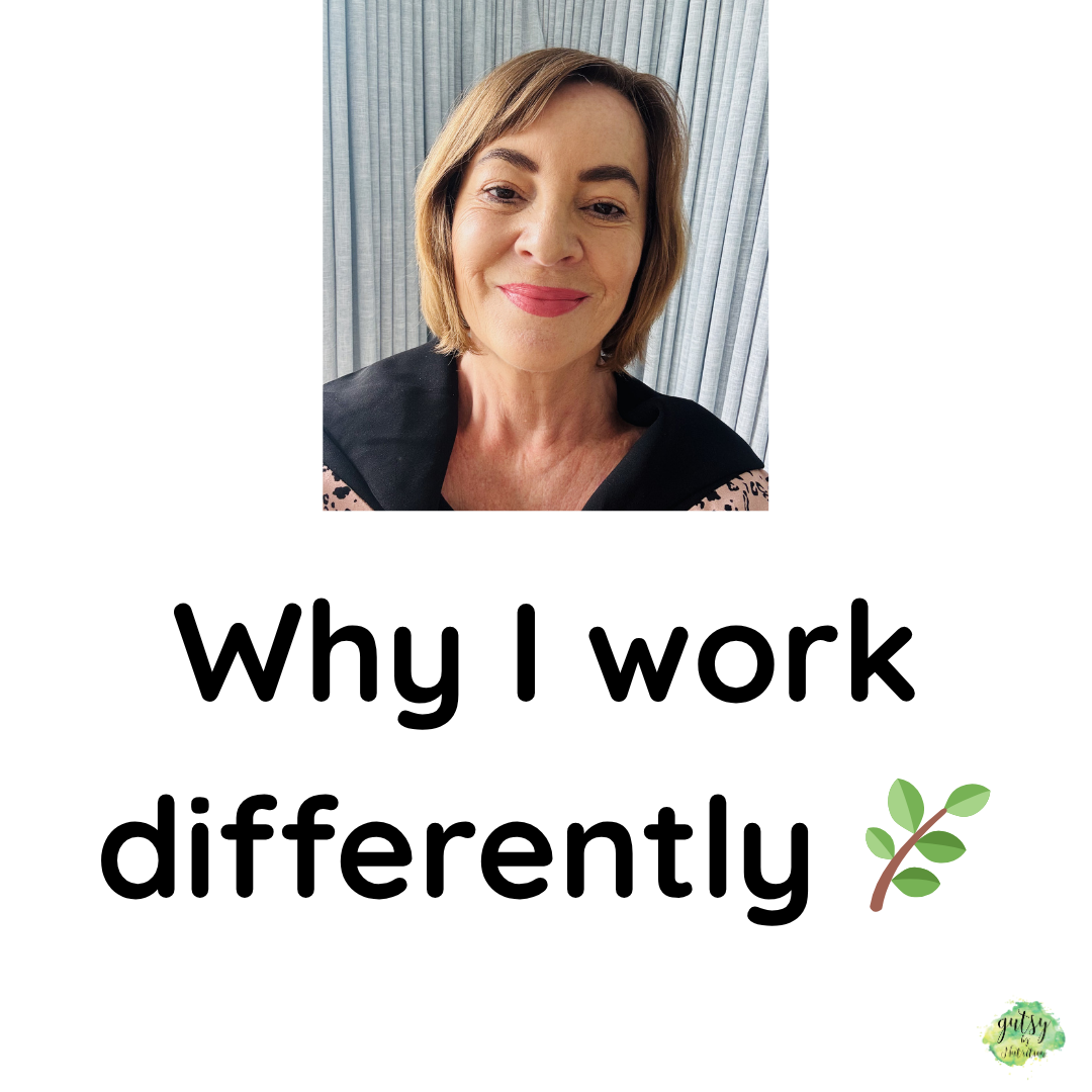 Why I work differently 