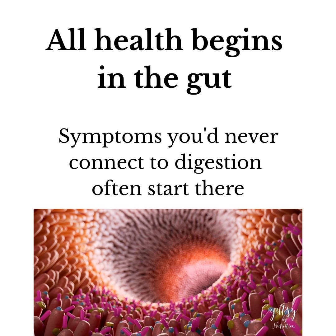 All health begins in the gut – symptoms you'd never connect to digestion often start there