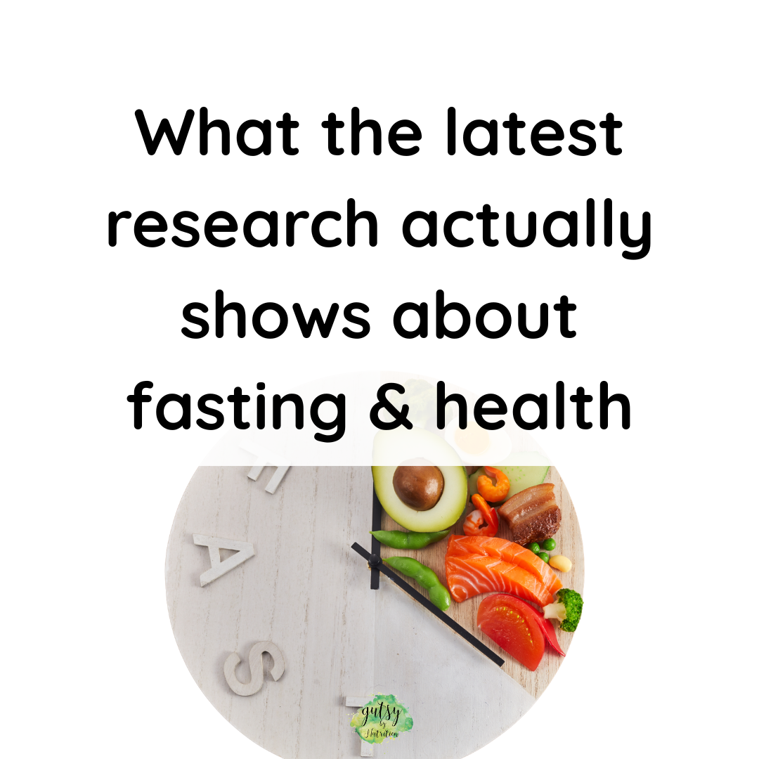 What new research says about fasting for women