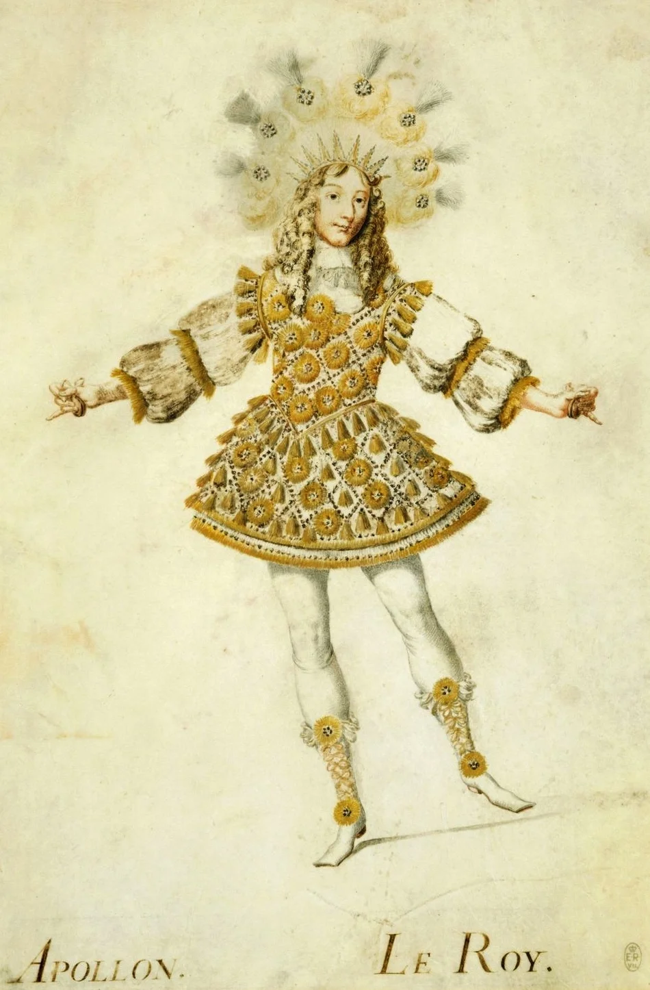 Louis XIV in ballet costume