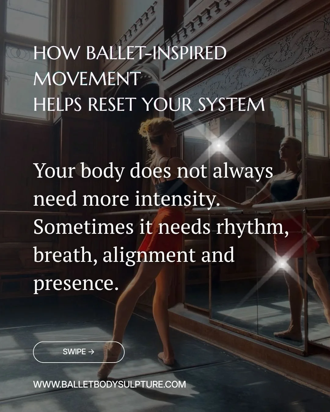 Modern life keeps us constantly in our heads.

Work.
Messages.
Responsibilities.
Decisions.
Noise.

Meanwhile, the body often carries the consequences:

tension
stiffness
poor posture
shallow breathing
fatigue

Sometimes the answer is not another int