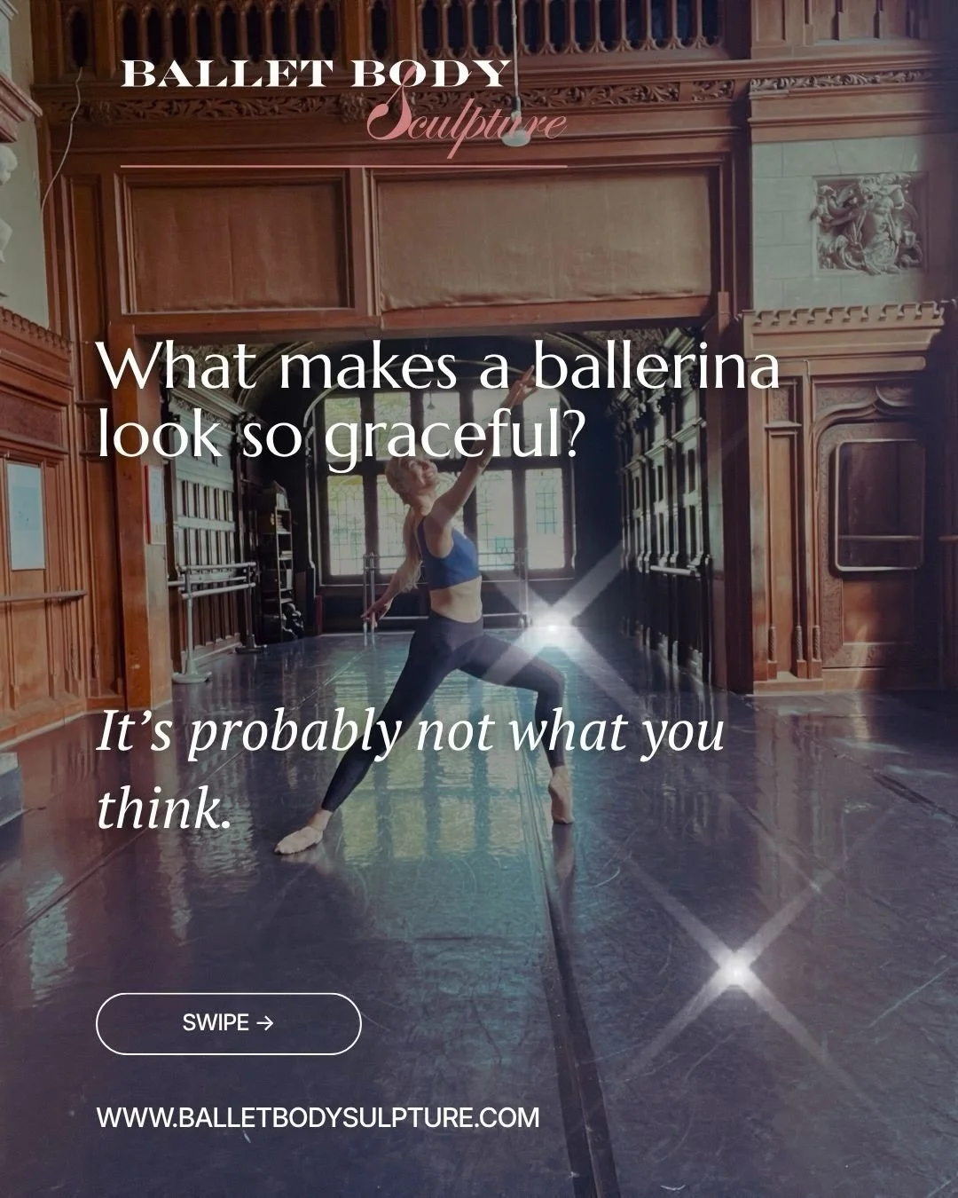 Have you ever wondered why ballerinas make the most difficult movements look effortless? 🩰

The secret isn&rsquo;t simply flexibility.

It&rsquo;s years of learning how to control the body through strength, balance, posture, coordination and precise
