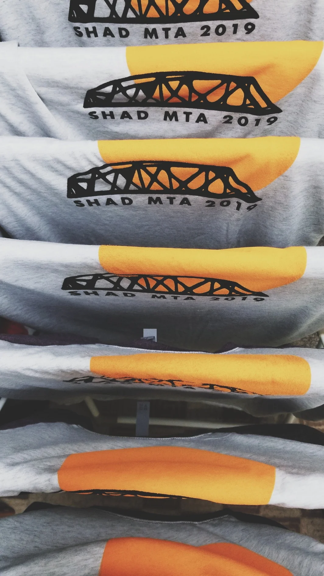 Custom raglan tees for the 2018 SHAD team at Mount Allison University, Sackville, New Brunswick.