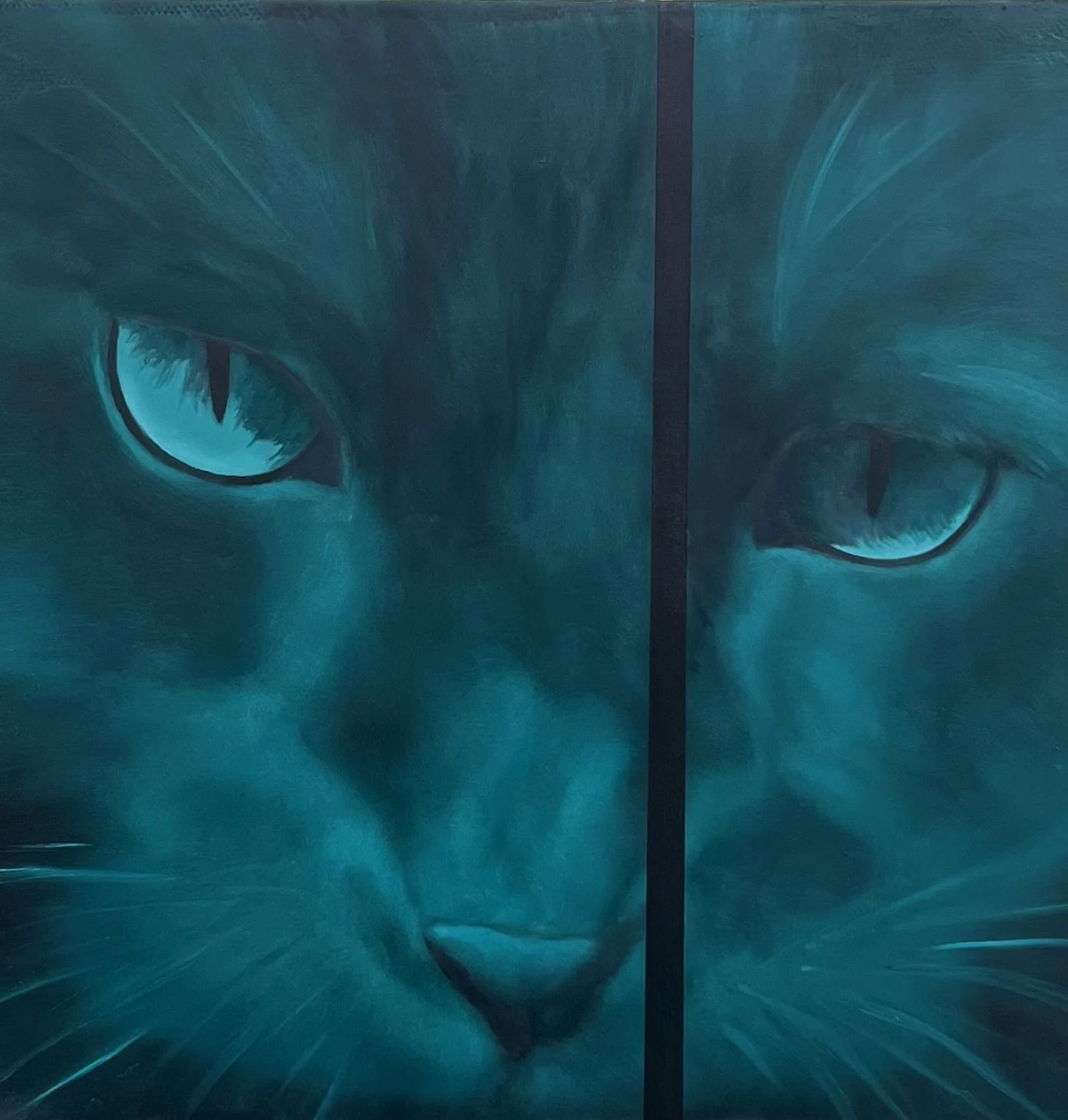 bad cat_8x8 inches_2026_Claire HarnEnz.jpeg