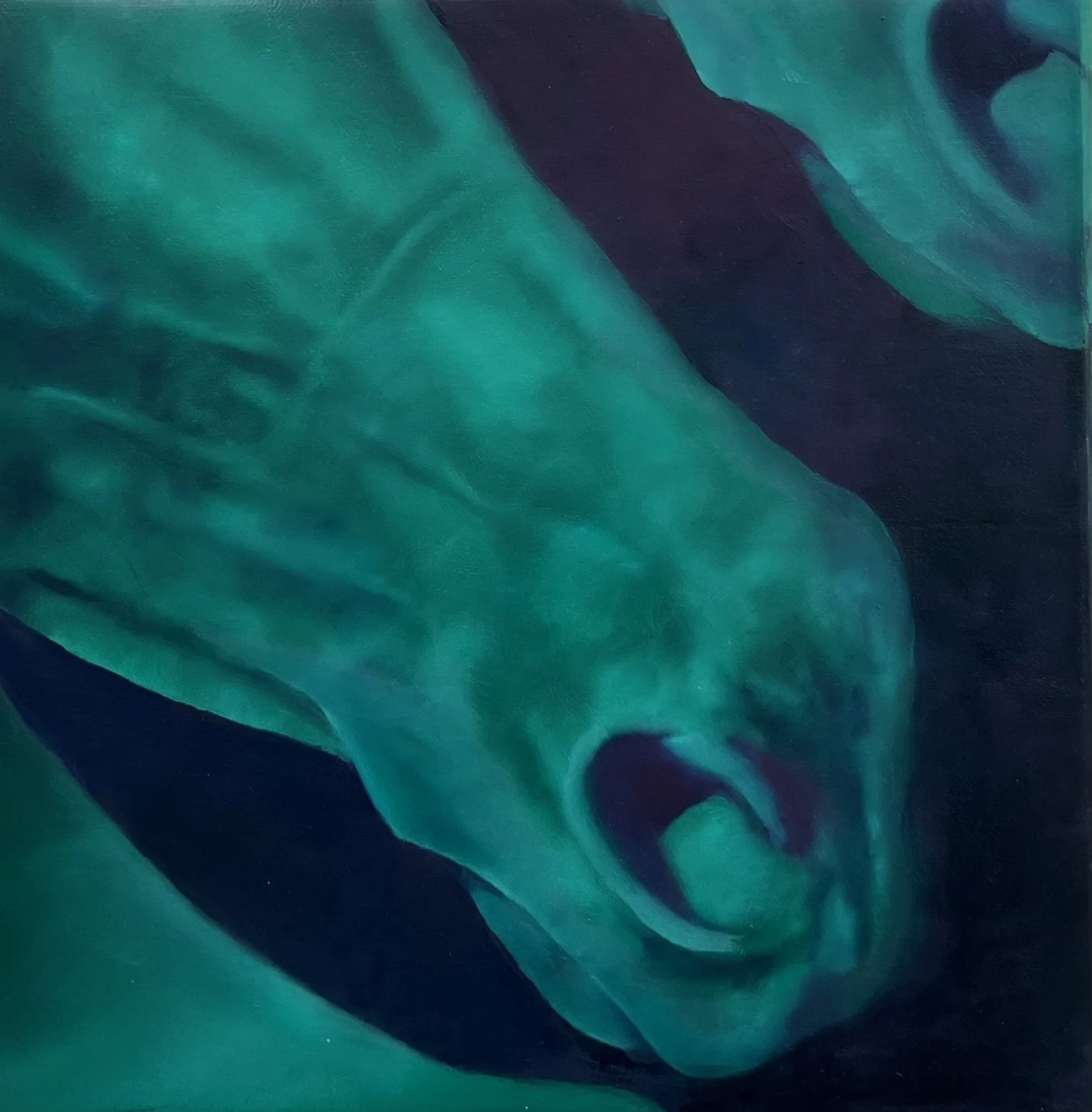 GreenBroke_Oil on Canvas on Panel_8x8 inches.jpg