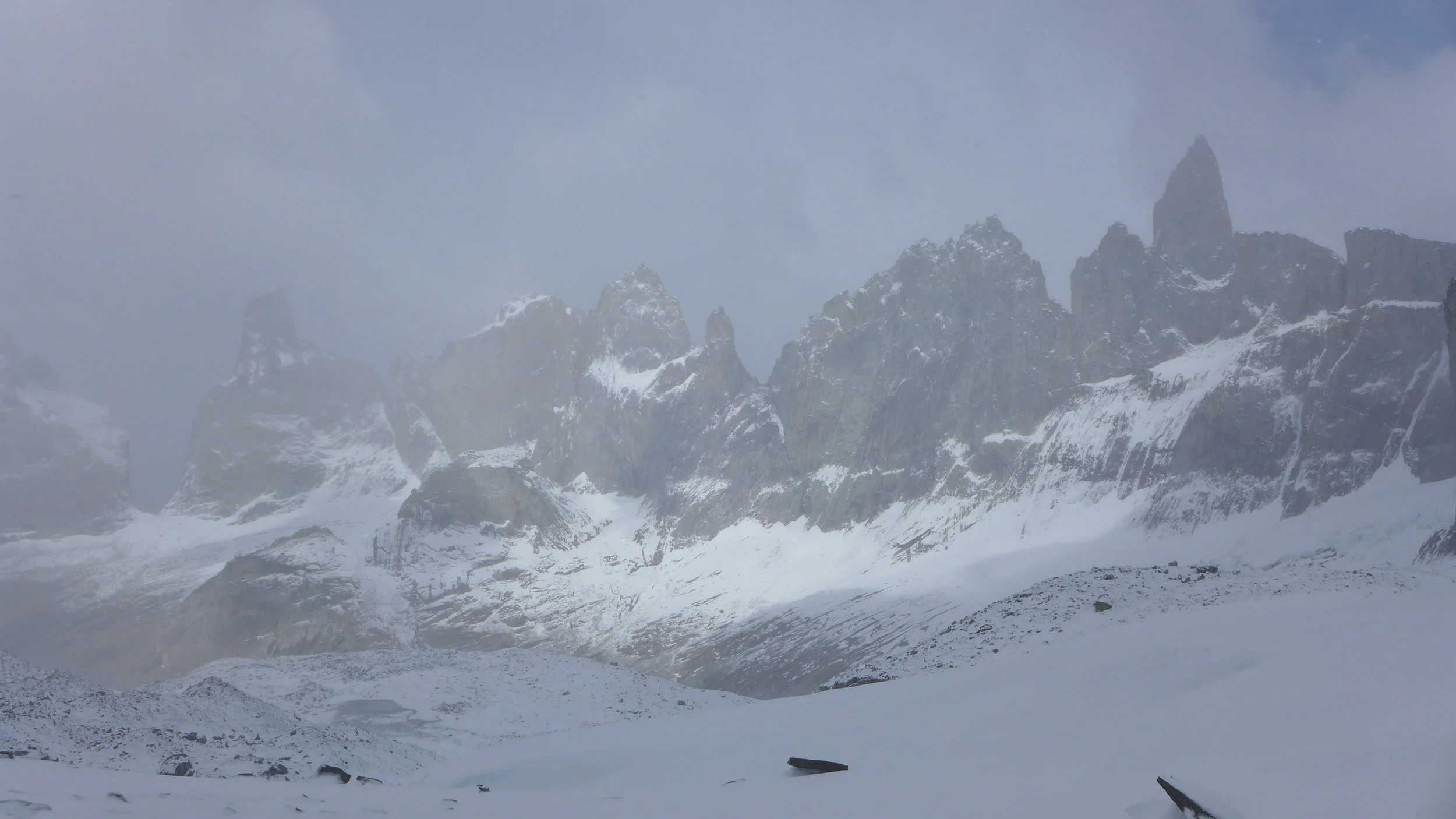 The Bader Valley after a storm.