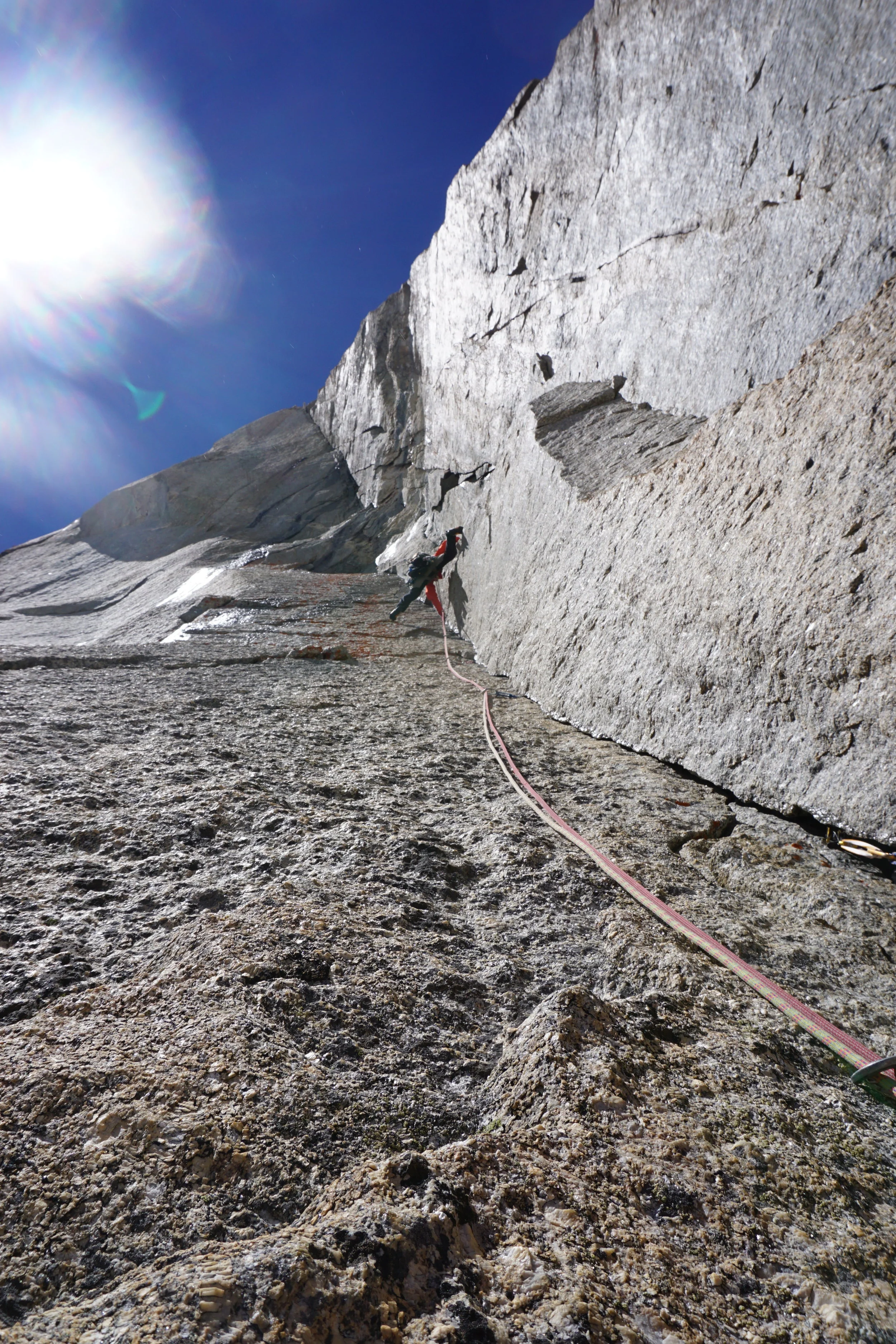 john mccune on divine providence, mont blanc. photo: uisdean hawthorn