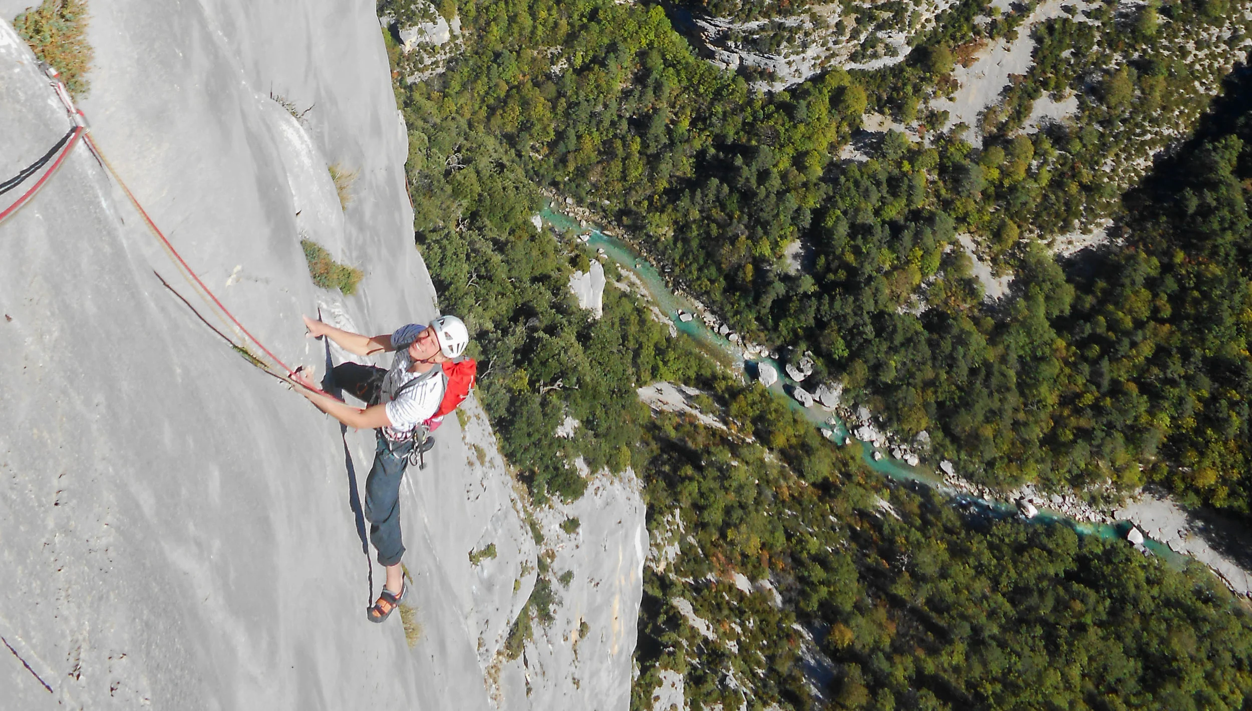 pichenibule (6c+), verdon. France. Photo: rachel slater