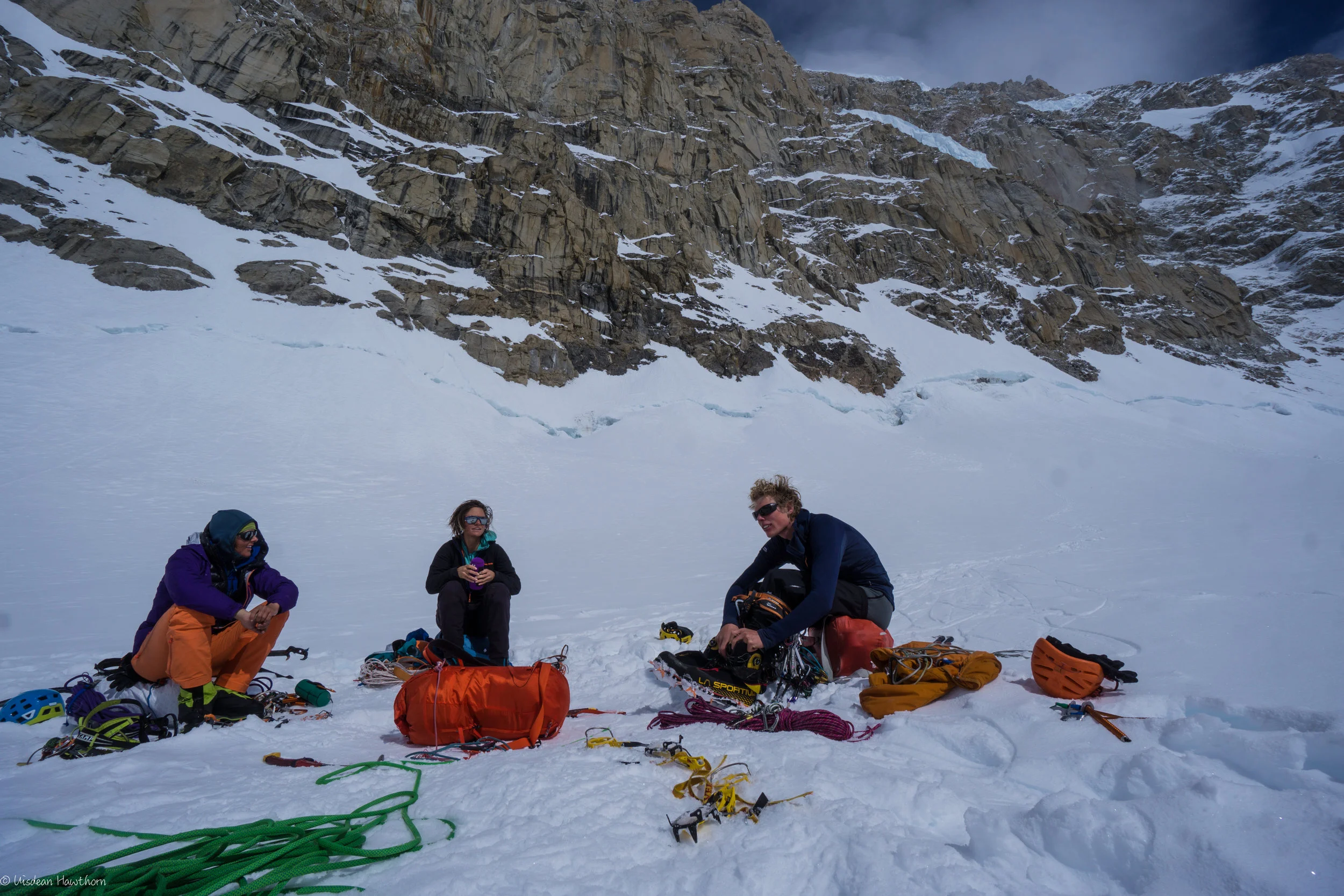 slovak direct attempt, denali. alaska. photo: uisdean hawthorn