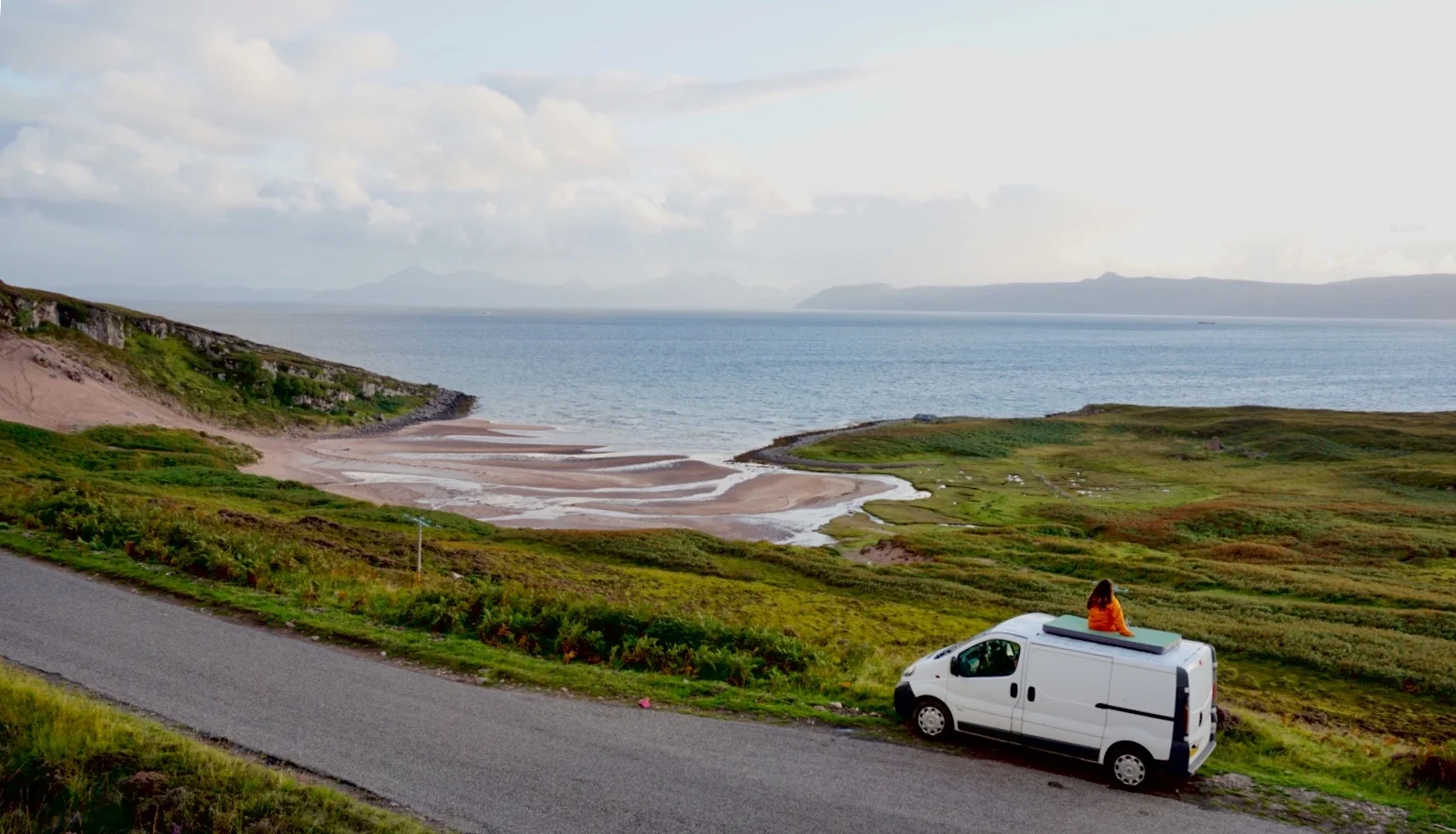 The perfect place to enjoy a sunset dinner. Applecross area, Scotland.