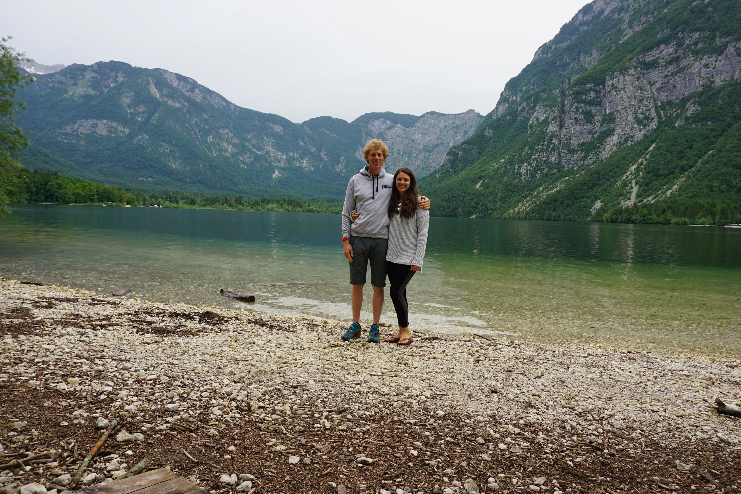Lake Bohinj, Slovenia.
