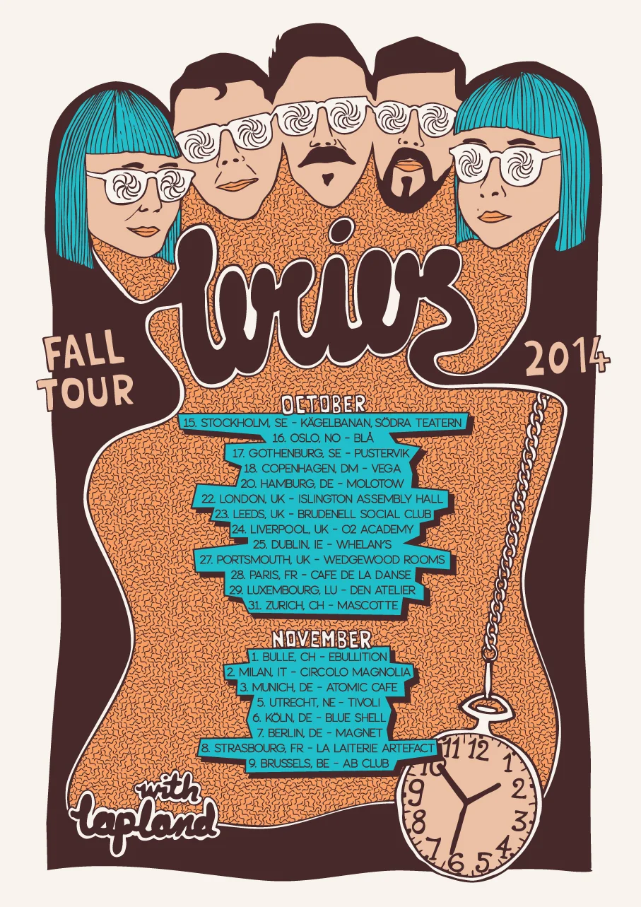 Lucius tour poster