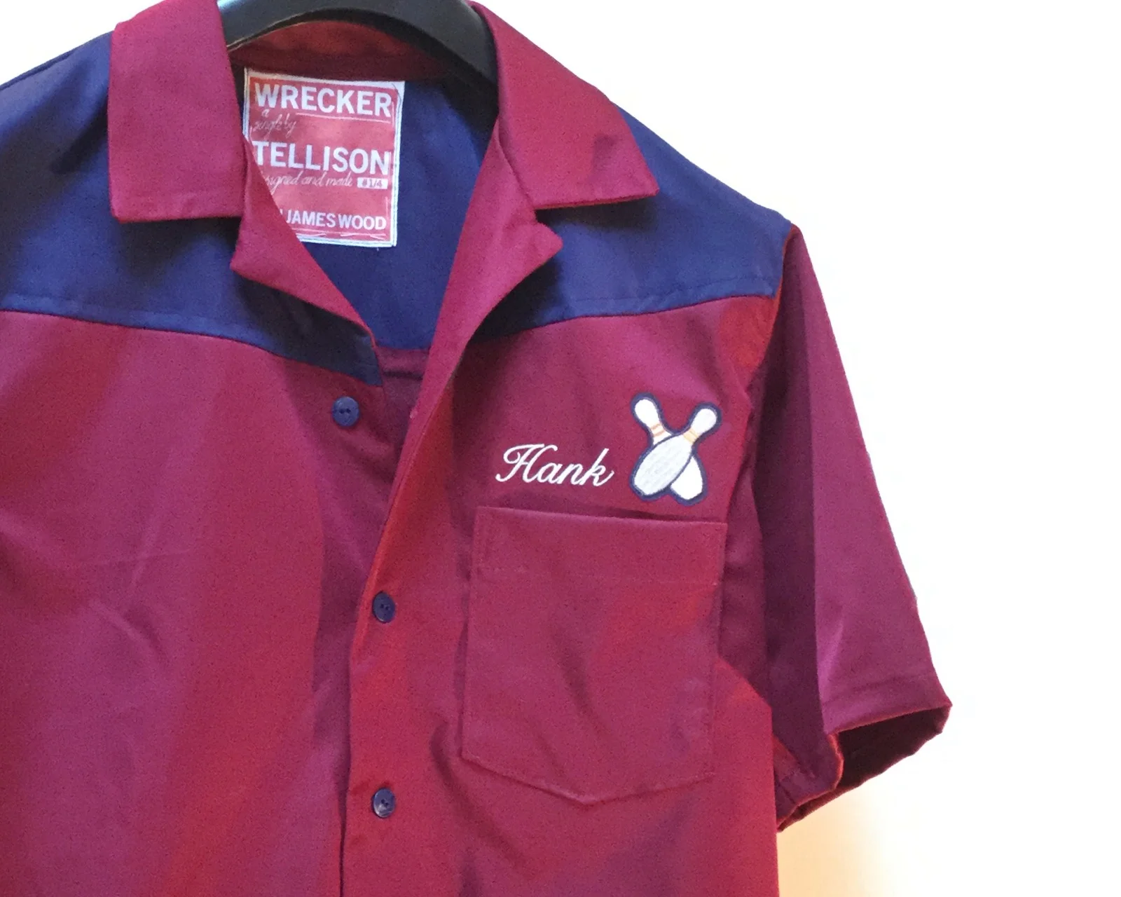 Tellison bowling shirt (Front)