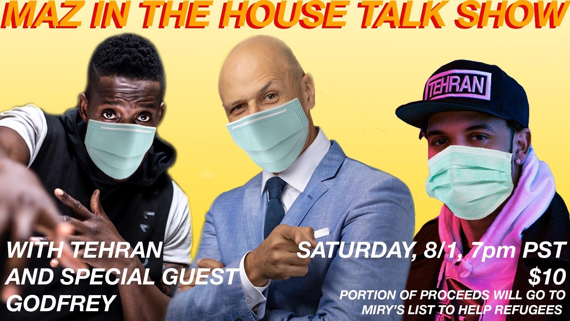 Maz in the House Talk Show: A Night of News, Comedy and Advice